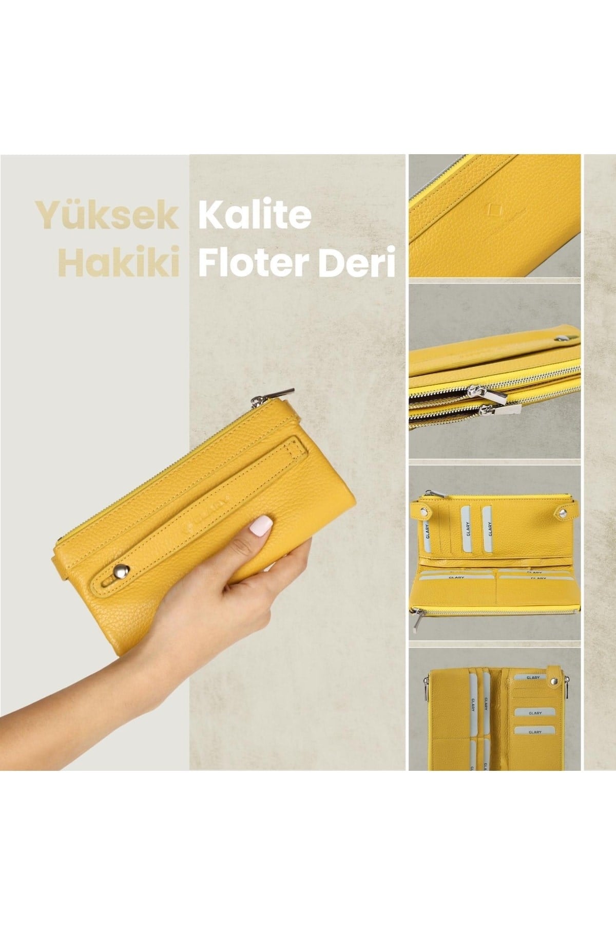 Gl202mst 1.sınıf Kalite Hakiki Deri Portmone Unisex Boyun Askılı Pasaport Ve Telefon Cüzdanı-h
