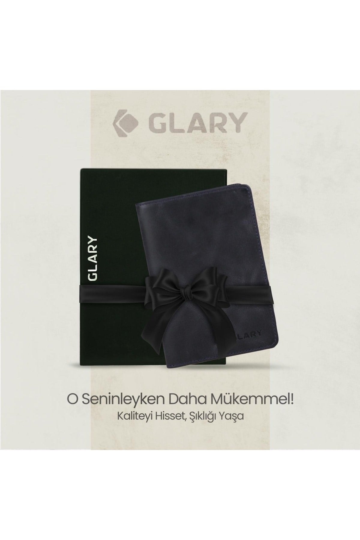 Gl203db 1.sınıf Kalite Hakiki Deri (genuine Leather) Portmone Unisex Pasaport Cüzdanı-lacivert
