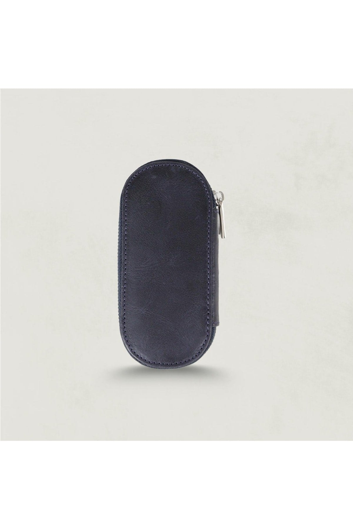Gl500db 1.sınıf Kalite Hakiki Deri (genuine Leather) Portmone Unisex Anahtarlık-lacivert