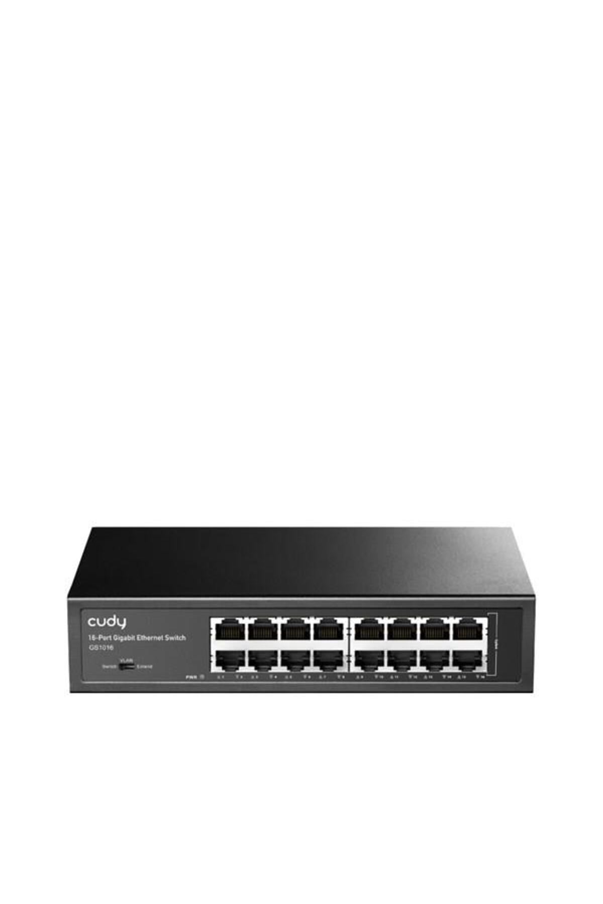 GS1016 16 Port Gigabit Yönetilemez Metal Kasa Switch