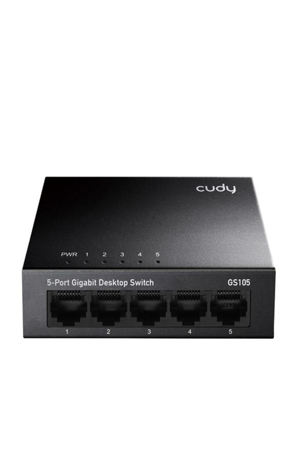 Gs105 5 Port Gigabit Yönetilemez Desktop Metal Kasa Switch