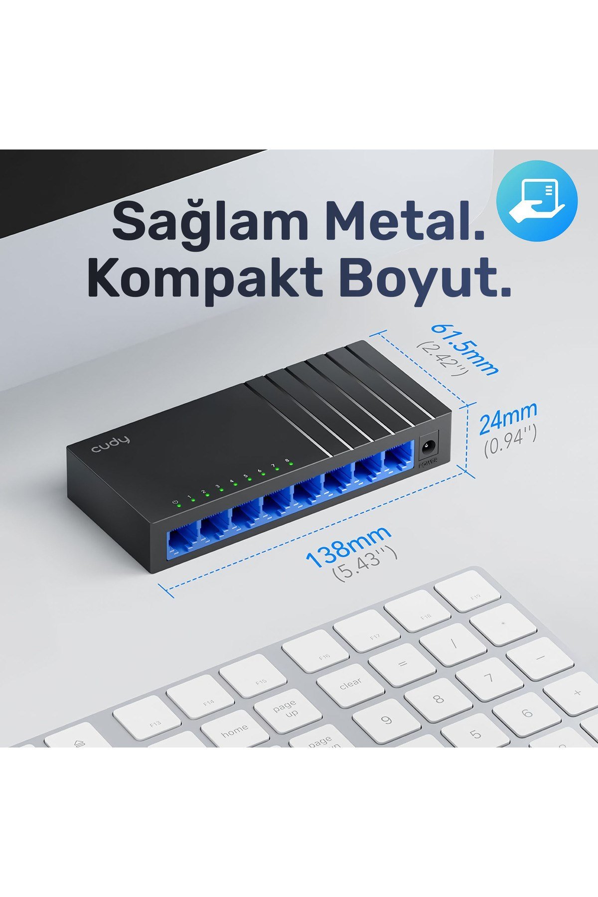 Gs108d 10/100/1000m 8 Port Gigabit Switch