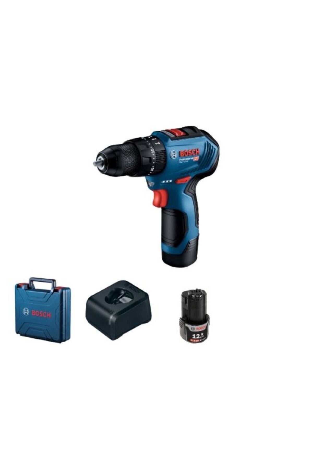 GSB 12V-30 AKÜLÜ DARBELİ VİDALAMA