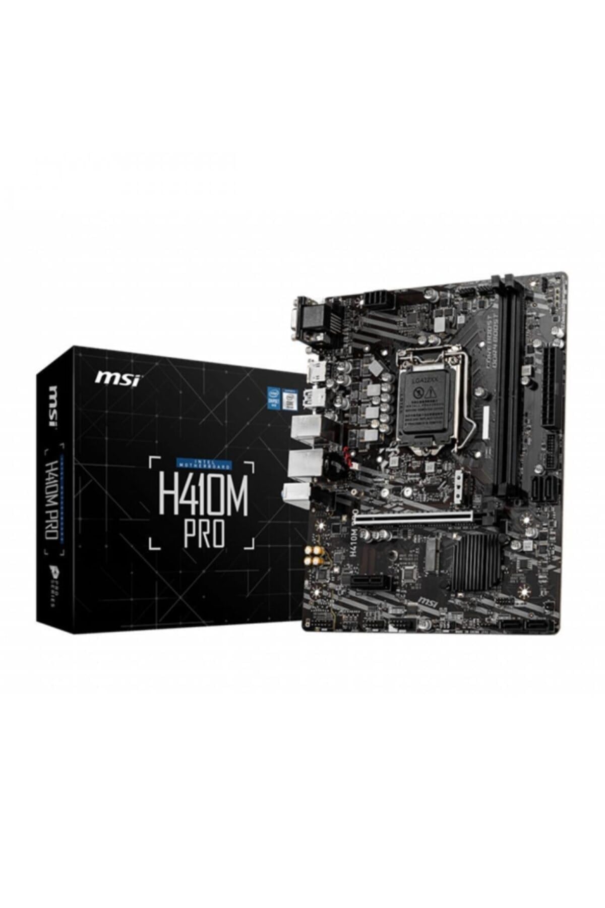 H410m Pro Ddr4 2933mhz Vga Hdmı Dvı M.2 1200p