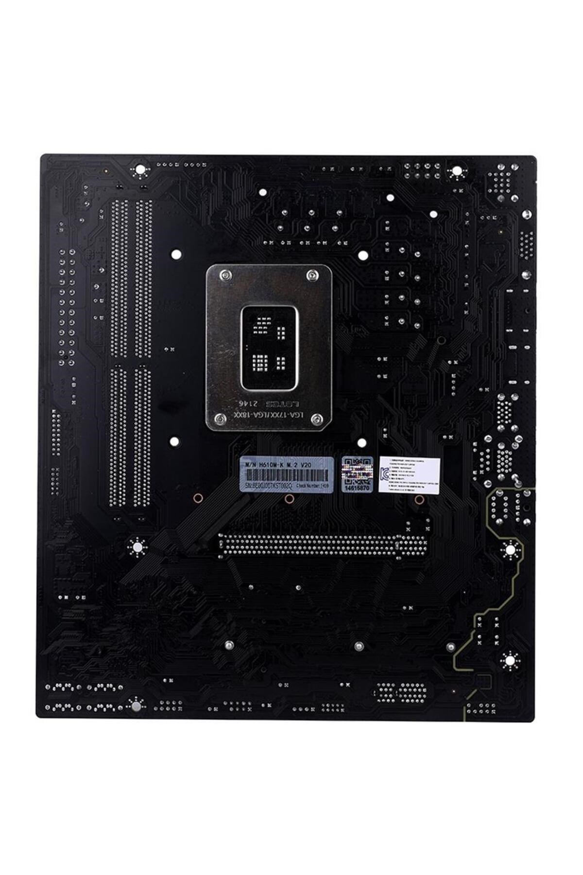 H610M-K M.2 V20 DDR4 3200MHz HDMI mATX 1700p