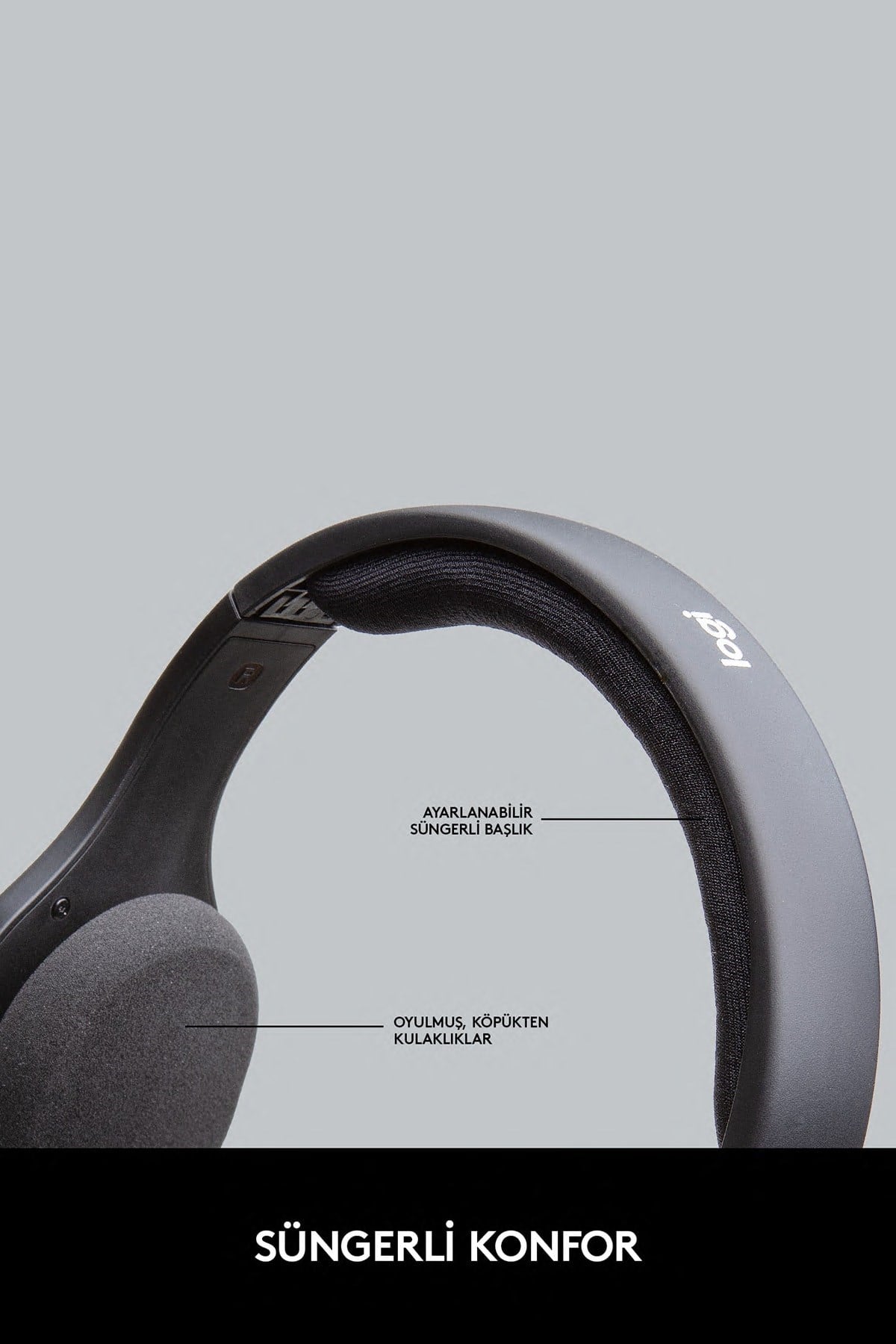 H800 Gürültü Önleyici Mikrofonlu Stereo Bluetooth Kulaklık - Siyah