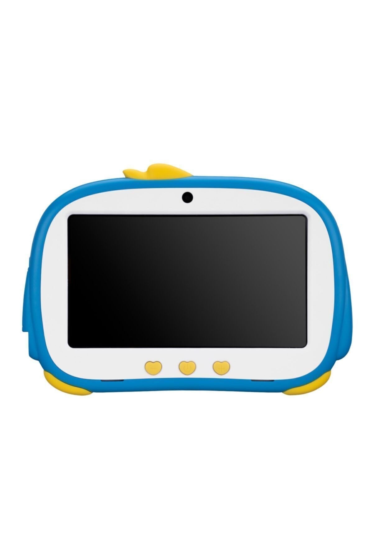 Happy Kıds Penguen Ew-2022 Wifi+bt Çift Kamera Mavi 7 Lcd Ekran 2gb 16gb And.10 Tablet Pc