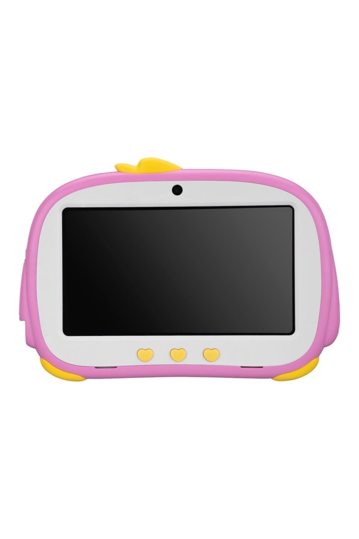 Happy Kıds Penguen Ew-2022 Wifi+bt Çift Kamera Pembe 7 Lcd Ekran 2gb A100 Tablet Pc