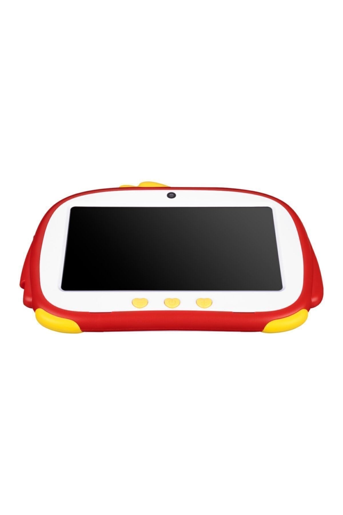 Happy Kıds Penguen Ew-2022 Wifi+bt Çift Kamera Kırmızı 7 Lcd Ekran 2gb A100 16gb Tablet Pc