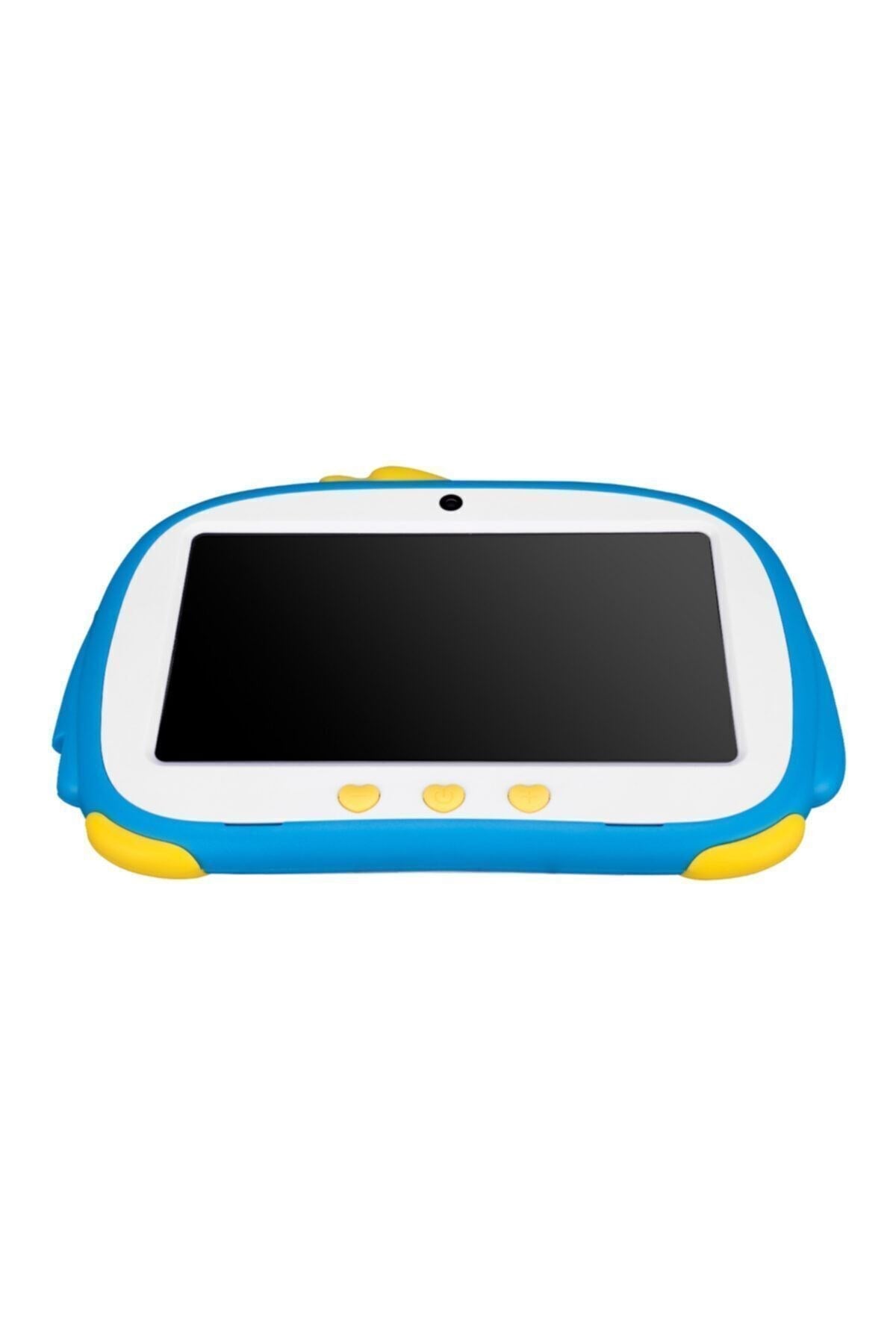 Happy Kıds Penguen Ew-2022 Wifi+bt Çift Kamera Mavi 7 Lcd Ekran 2gb 16gb And.10 Tablet Pc