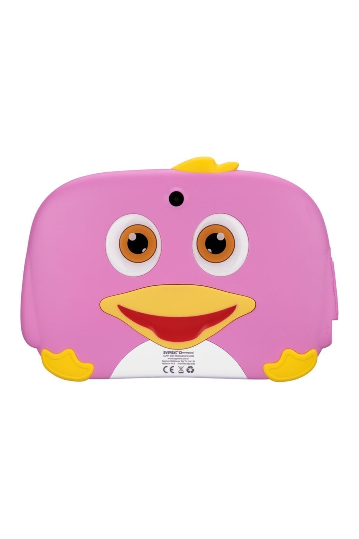 Happy Kıds Penguen Ew-2022 Wifi+bt Çift Kamera Pembe 7 Lcd Ekran 2gb A100 Tablet Pc