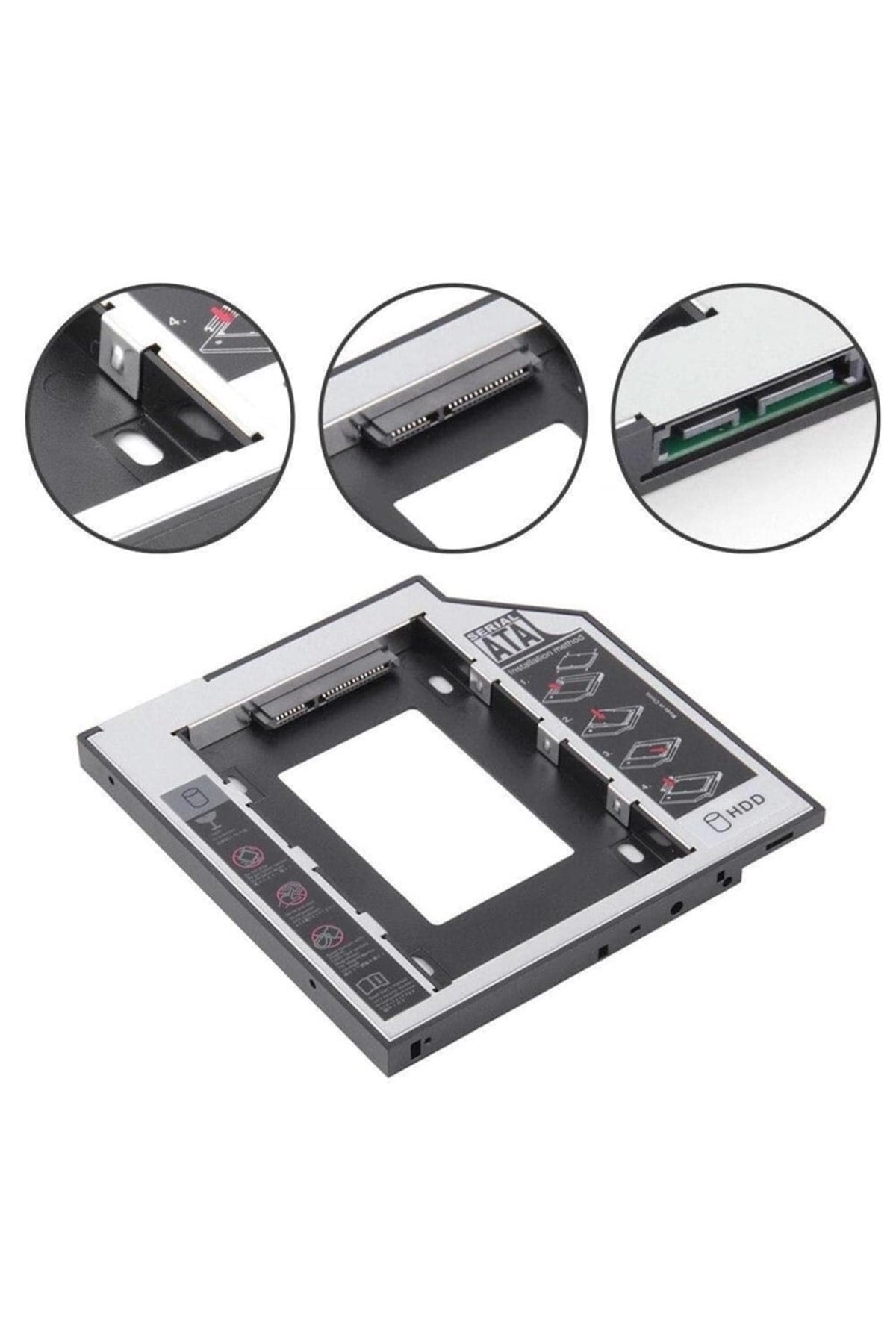 Hp 250 G2 250 G3 2. Disk Kızak Ssd Hdd Caddy 9.5mm