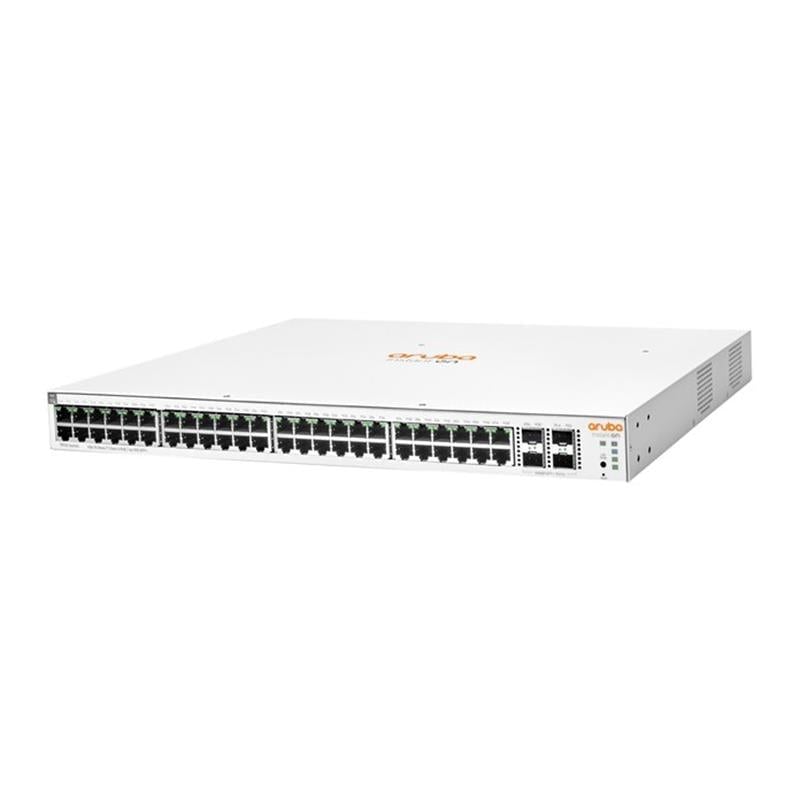 Hpe Aruba Ion Jl686b 1930 48 Port Gigabit+4x10gb Sfp Yonetilebilir L2+ Rackmount 370w Poe Switch