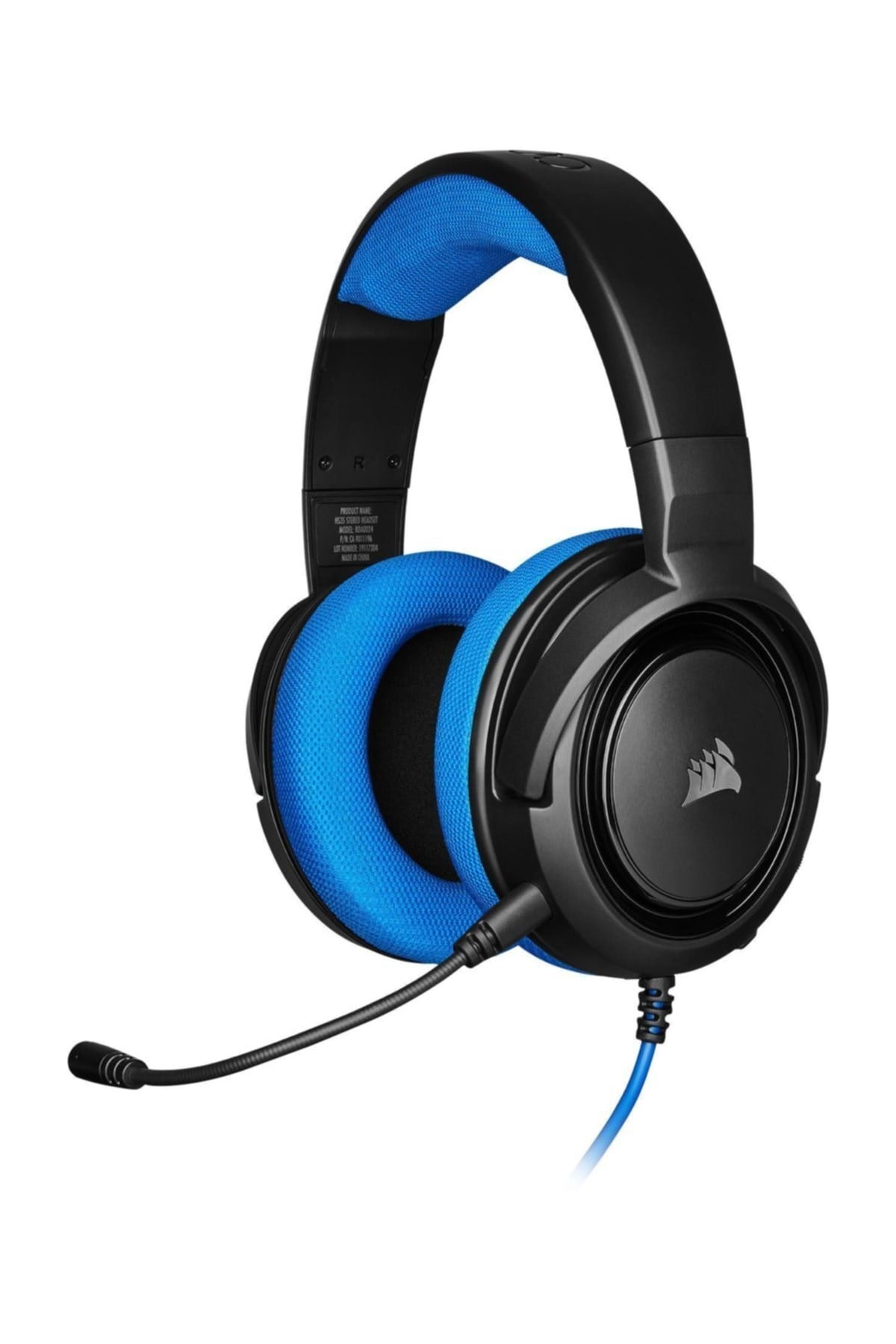 Hs35 Stereo Mavi Ca-9011196-eu Ayrılabilir Mikrofonlu Kablolu Gaming Kulaklık
