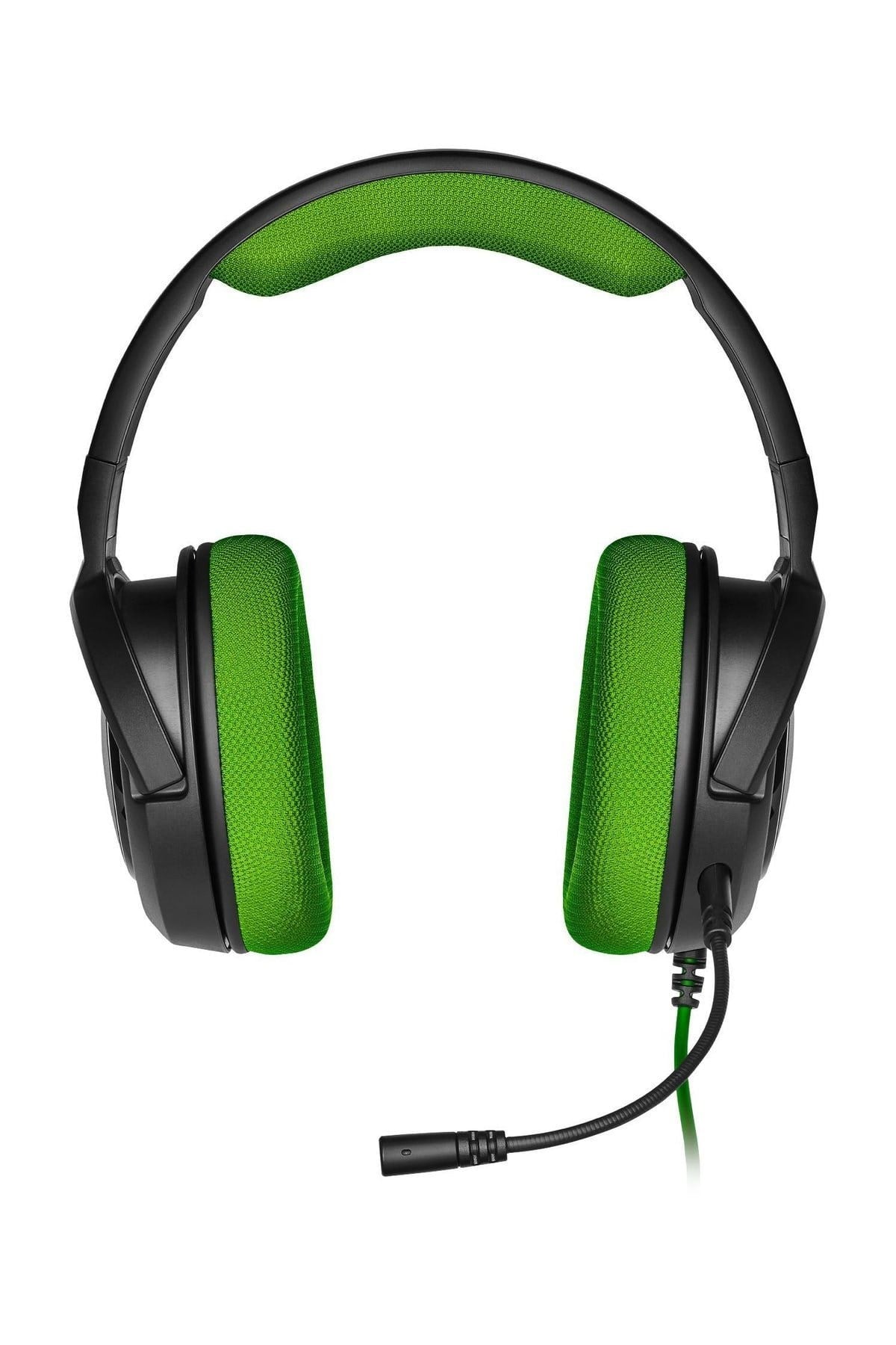 HS35 Yeşil Stereo Oyuncu Kulaklığı