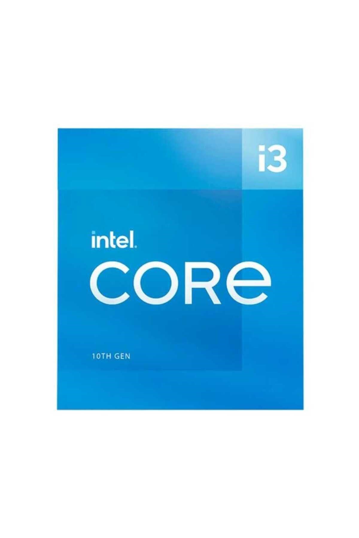 i3 10105 3.70Ghz 6Mb 4 Çekirdek 1200P 10.Gen Box İşlemci