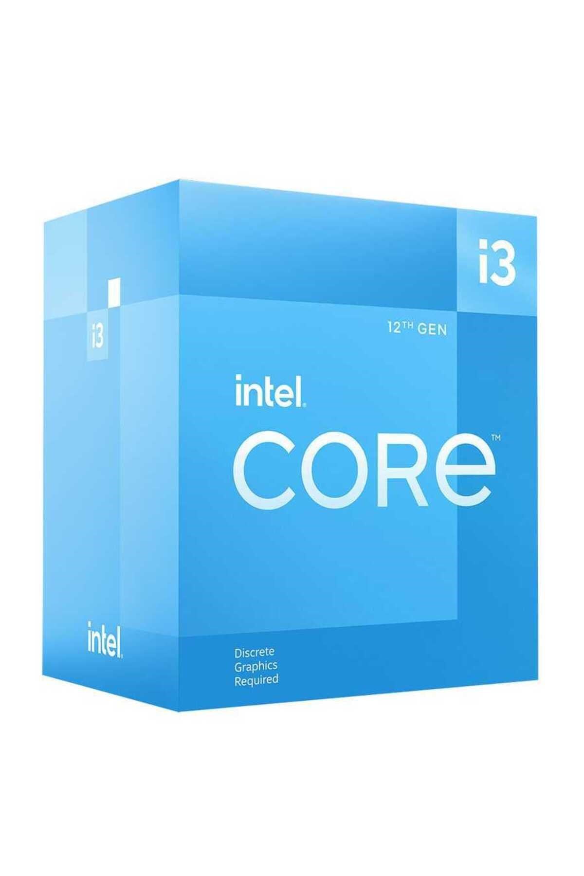 i3 12100 3.30Ghz 12Mb 4 Çekirdek 1700P Box İşlemci
