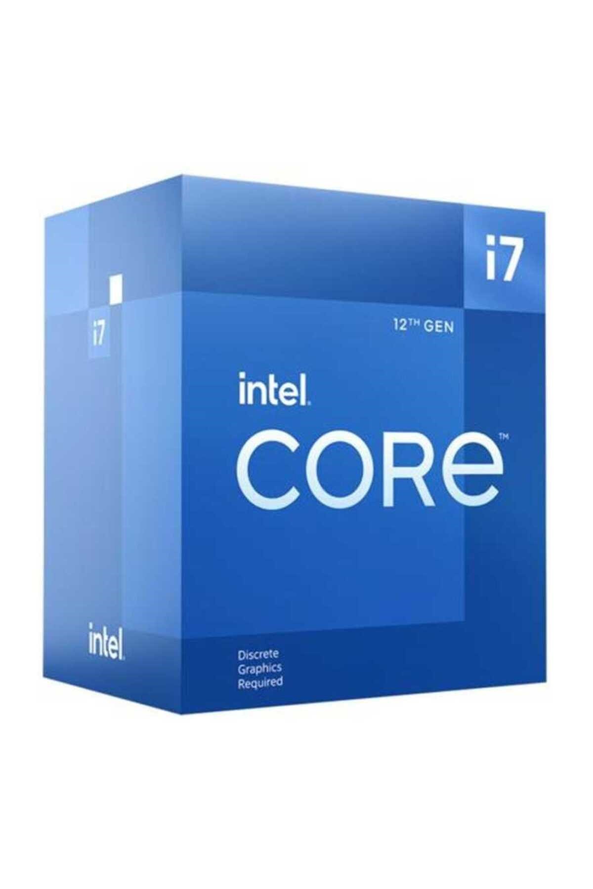 i7 12700F 2.1Ghz 25Mb 12 Çekirdek 1700P Box İşlemci