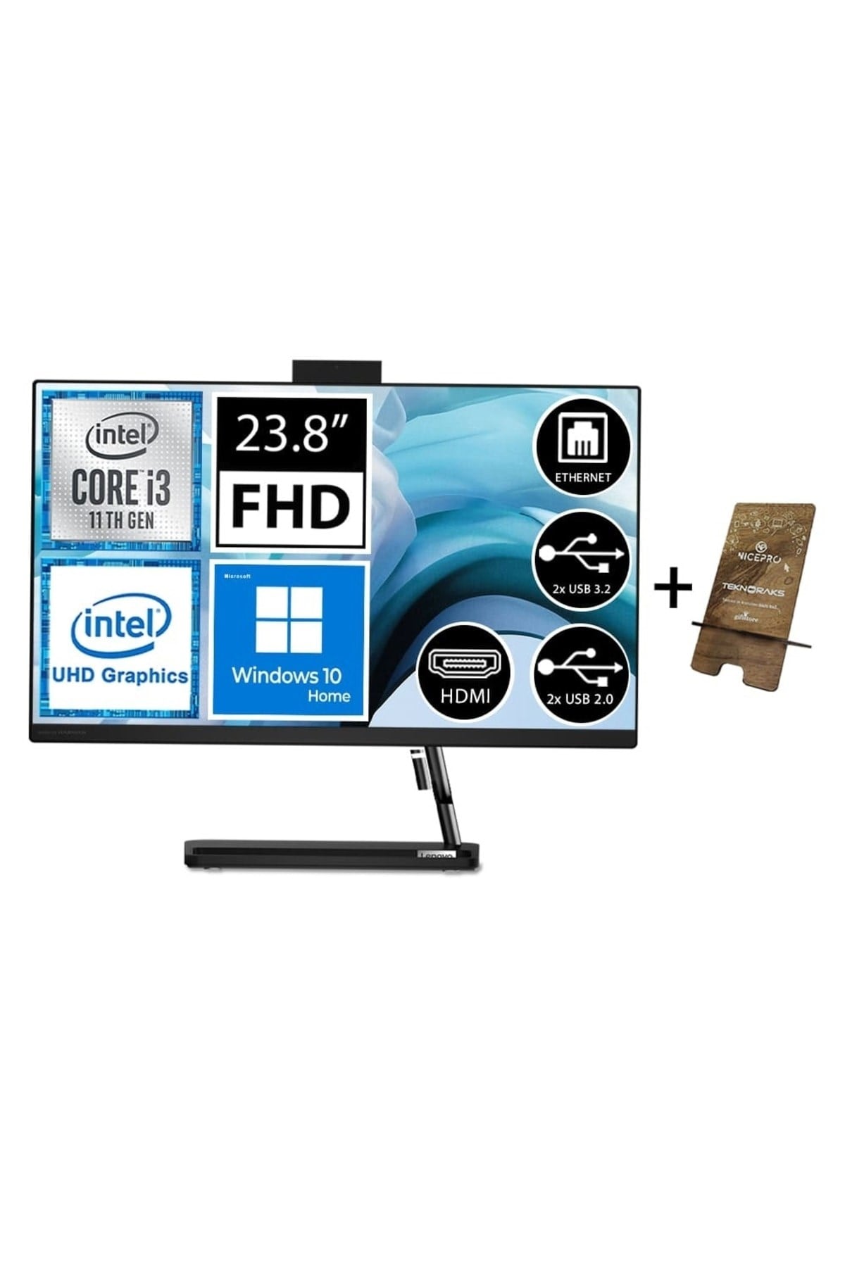 Ideacentre 3 F0g0006vtx10 I3-1115g4 8gb 512ssd 23.8