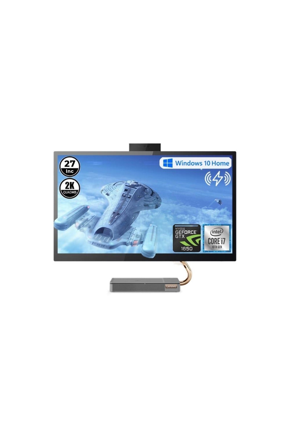 Ideacentre 5 F0fa007ktx06 I7-10700t 32gb 1tb+1tbssd Gtx1650 27