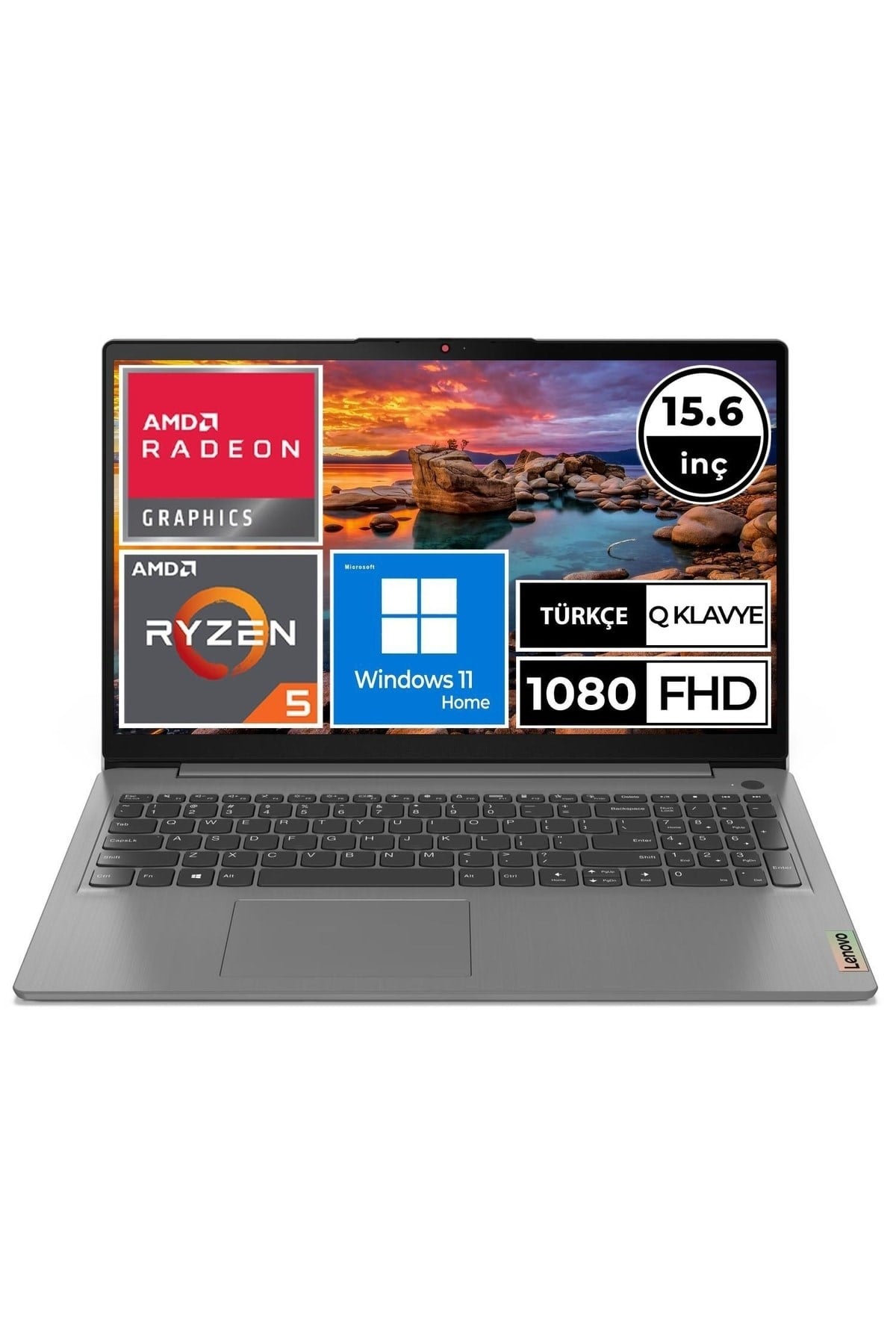 Ideapad 3 82ku0117tx02 Ryzen5 5500u 8gb 1tbssd 15.6