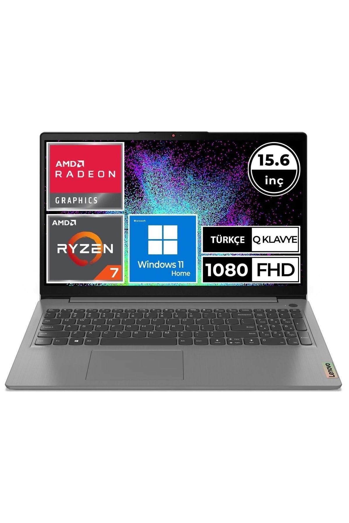 Ideapad 3 82ku0118tx02 Ryzen7 5700u 12gb 512ssd 15.6