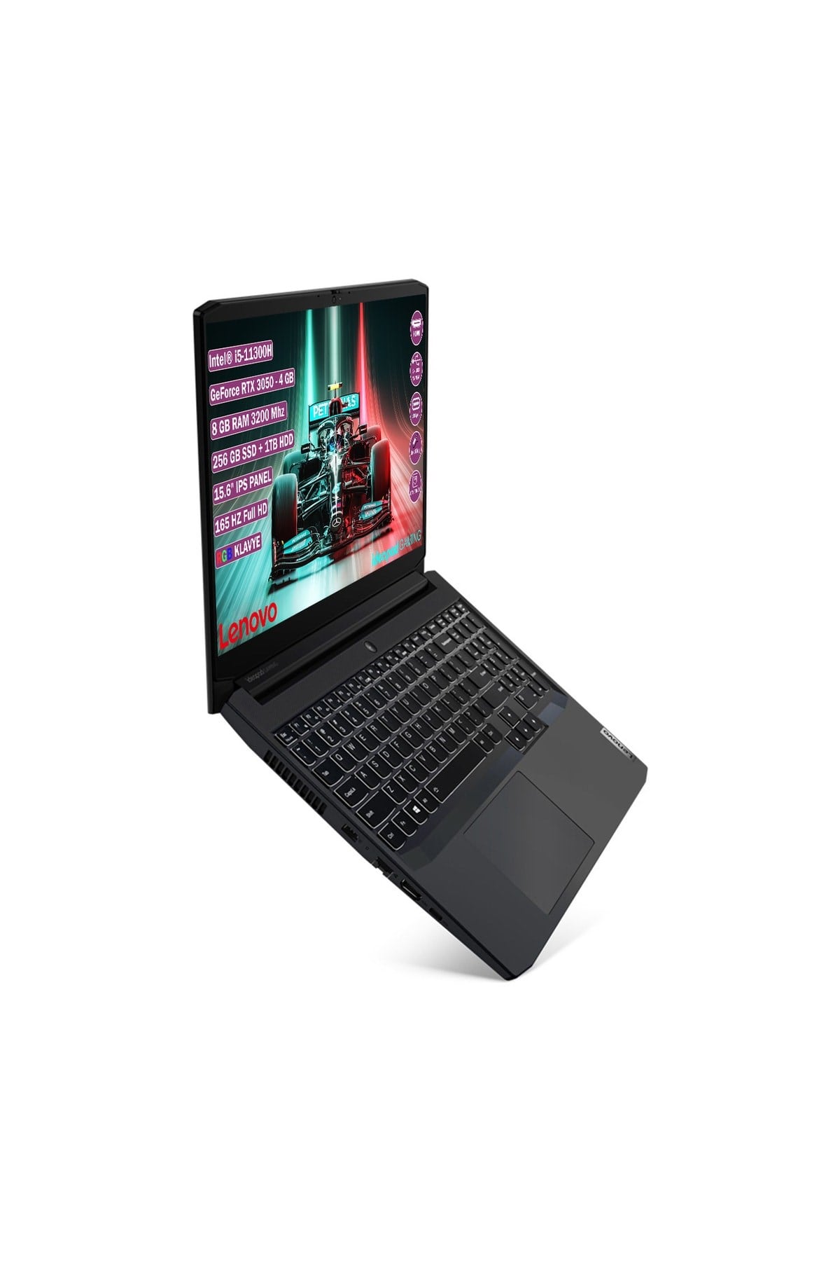Ideapad Gaming 3 15ıhu6 I5 11300h 8gb 256gb Ssd 1tb Hdd Rtx 3050 Freedos 15.6