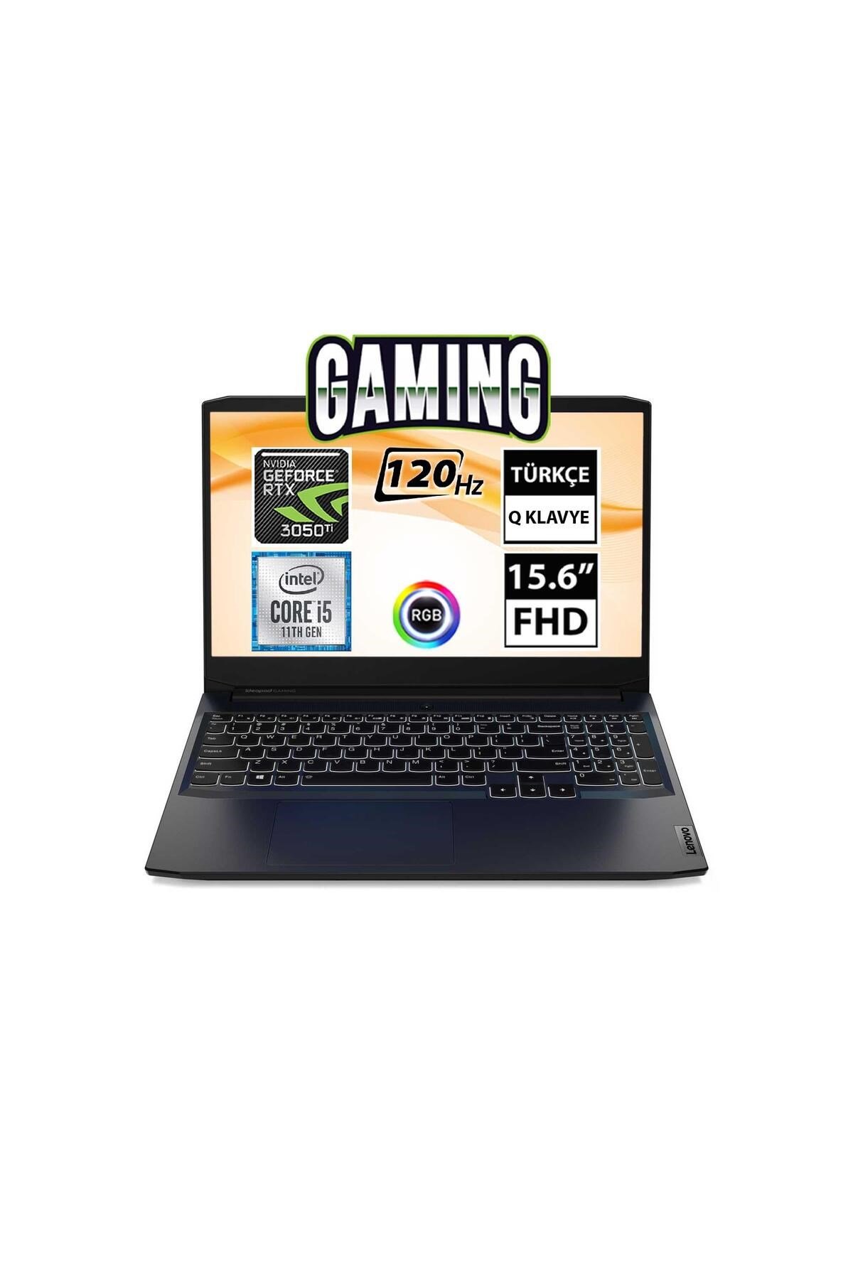 IdeaPad Gaming 3 82K101FQTX10 i5-11320H 32GB 1TB+512SSD RTX3050Ti 15.6