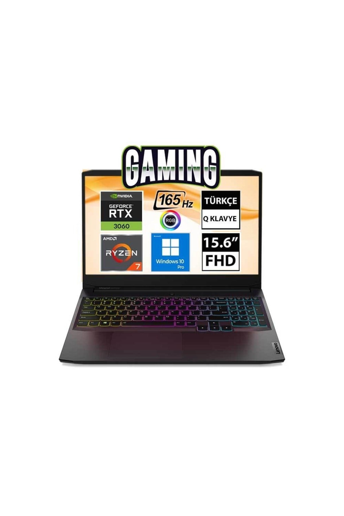 Ideapad Gaming 3 82k200jutx11 Ryzen7 5800h 64gb 512ssd Rtx3060 15.6