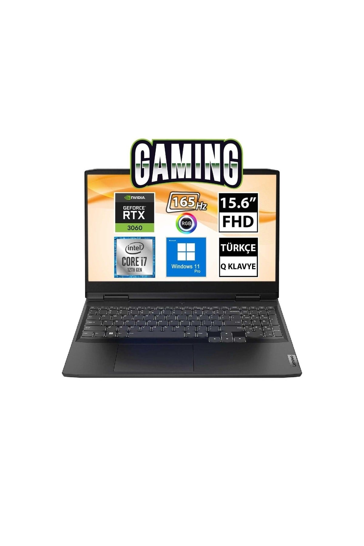Ideapad Gaming 3 82s900eutx06 I7-12700h 32gb 1tbssd Rtx3060 15.6