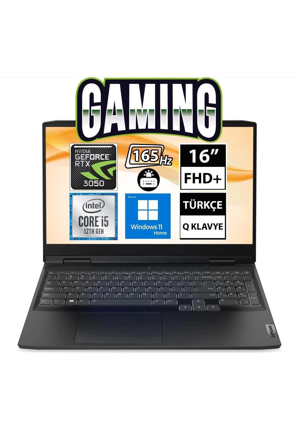 Ideapad Gaming 3 82sa0063tx04 I5-12500h 16gb 1tbssd Rtx3050 16