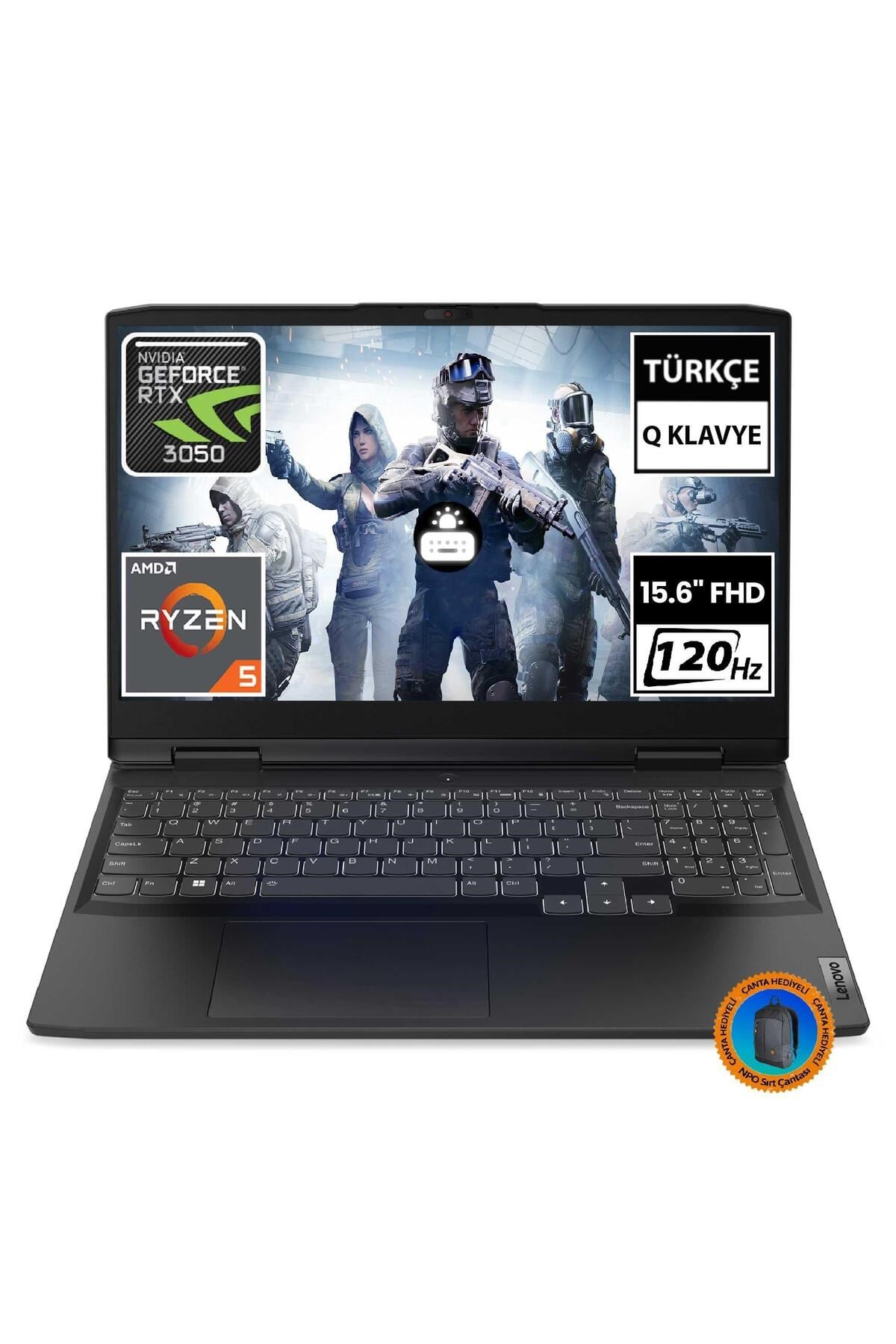 IdeaPad Gaming 3 82SB00X4TX15 Ryzen5 6600H 64GB 2TBSSD+2TBSSD RTX3050 15.6