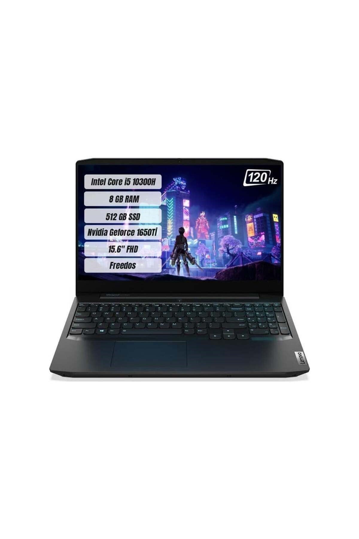 Ideapad Gamıng 3 Intel Core I5 10300h 8gb 512gb Ssd Gtx 1650ti Freedos 15.6