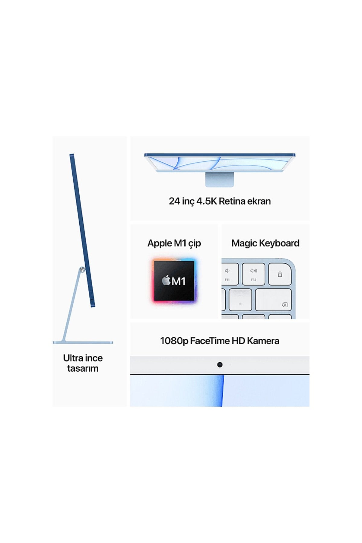 Imac 2021 Mgpl3tua1 M1 8cpu 8gpu 16gb 512ssd 24