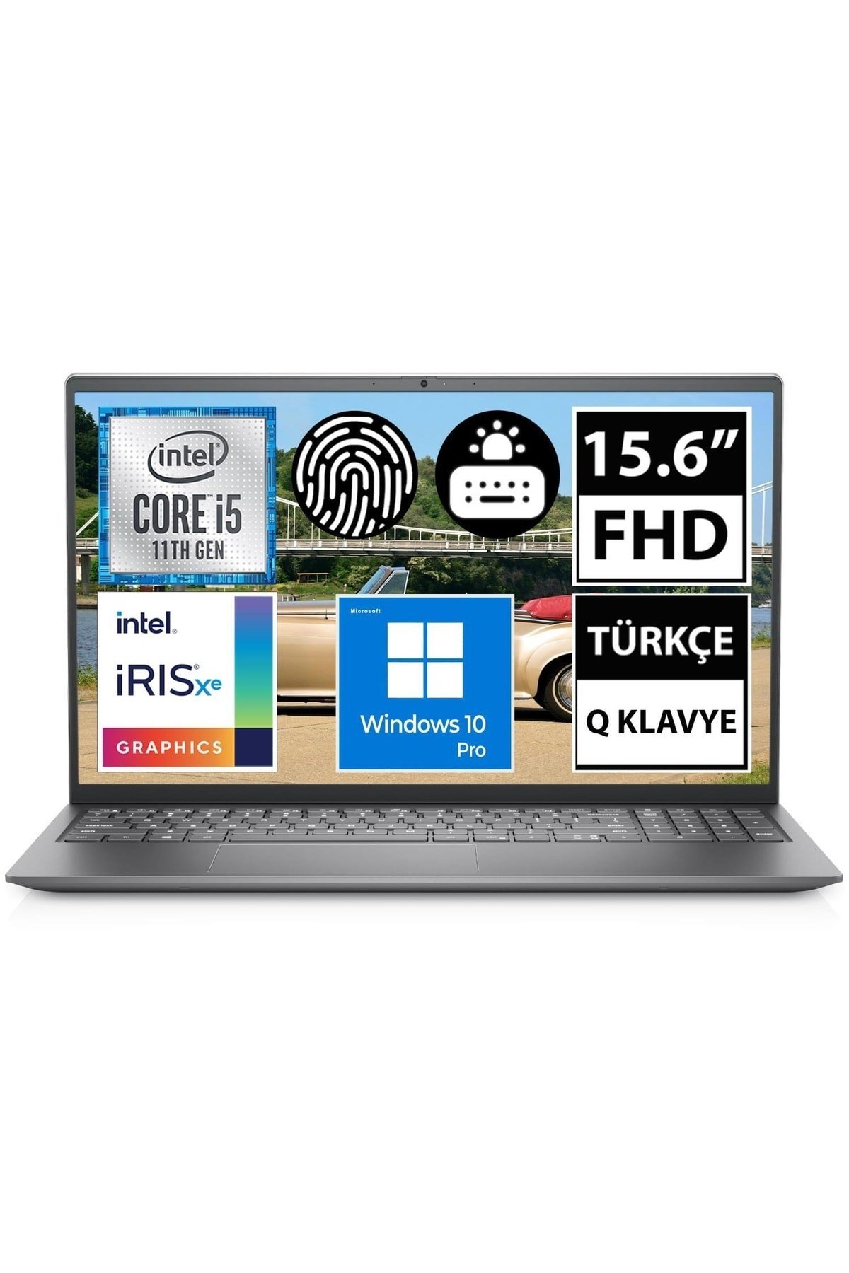 Inspiron 15 5510 Fsı5f82n10 I5-11320h 8gb 512ssd 15.6