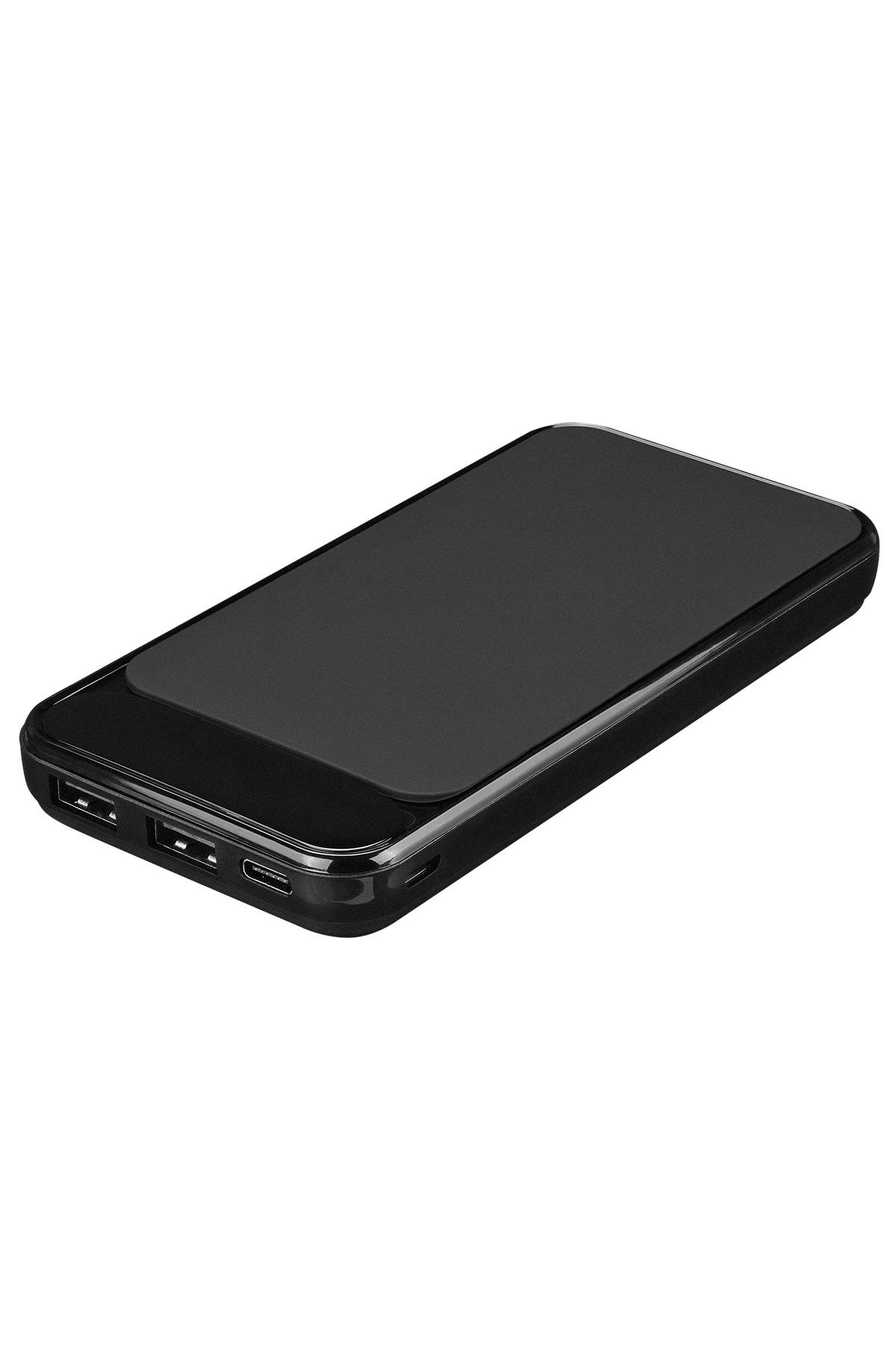Ip-g2711 10000mah Powerbank 2 Usb Port Siyah Lcd+led Gösterli Taşınabilir Pil Şarj Cihazı