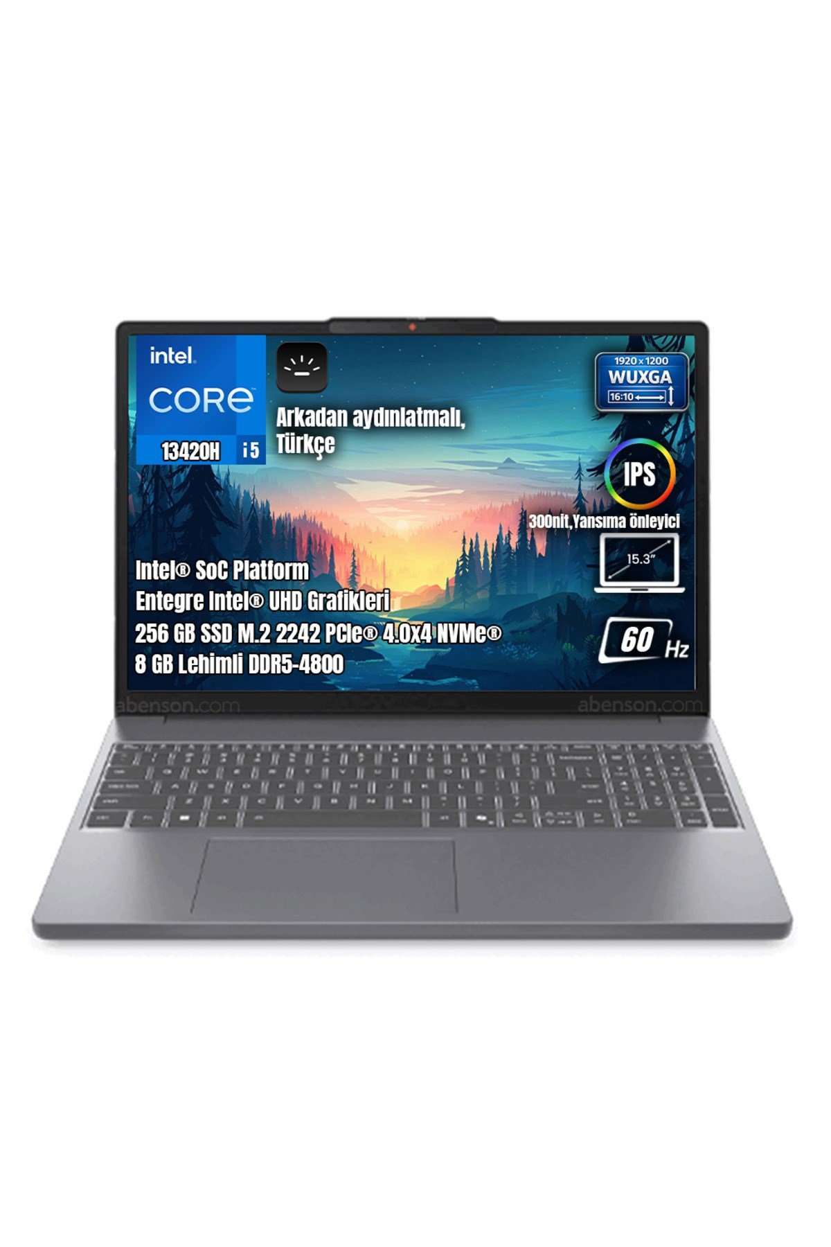 IP3 83K100Q0TR i5-13420H 8GB DDR5 256GB SSD WUXGA 15.3