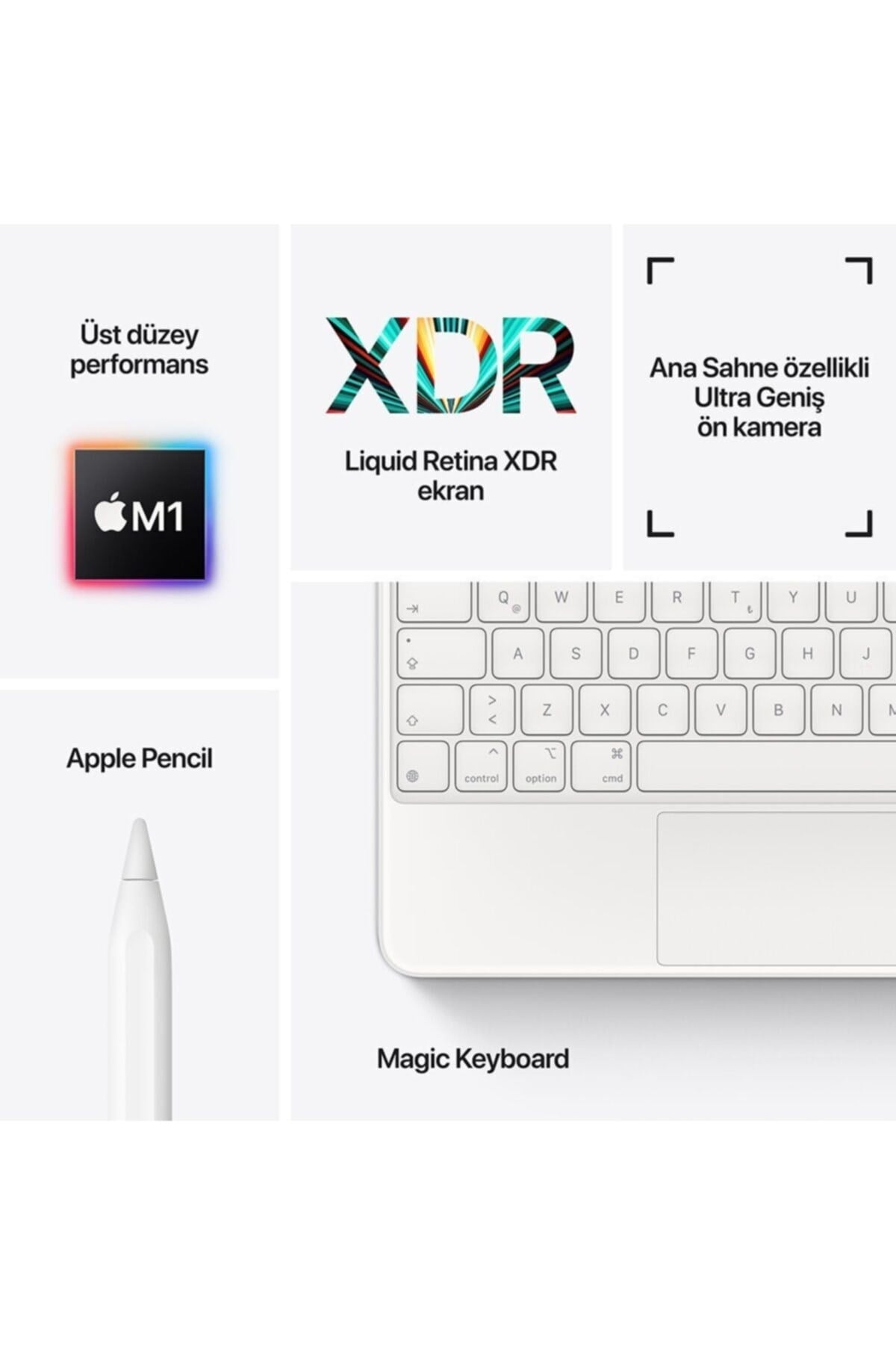 iPad Pro 5. Nesil 128 GB 12.9
