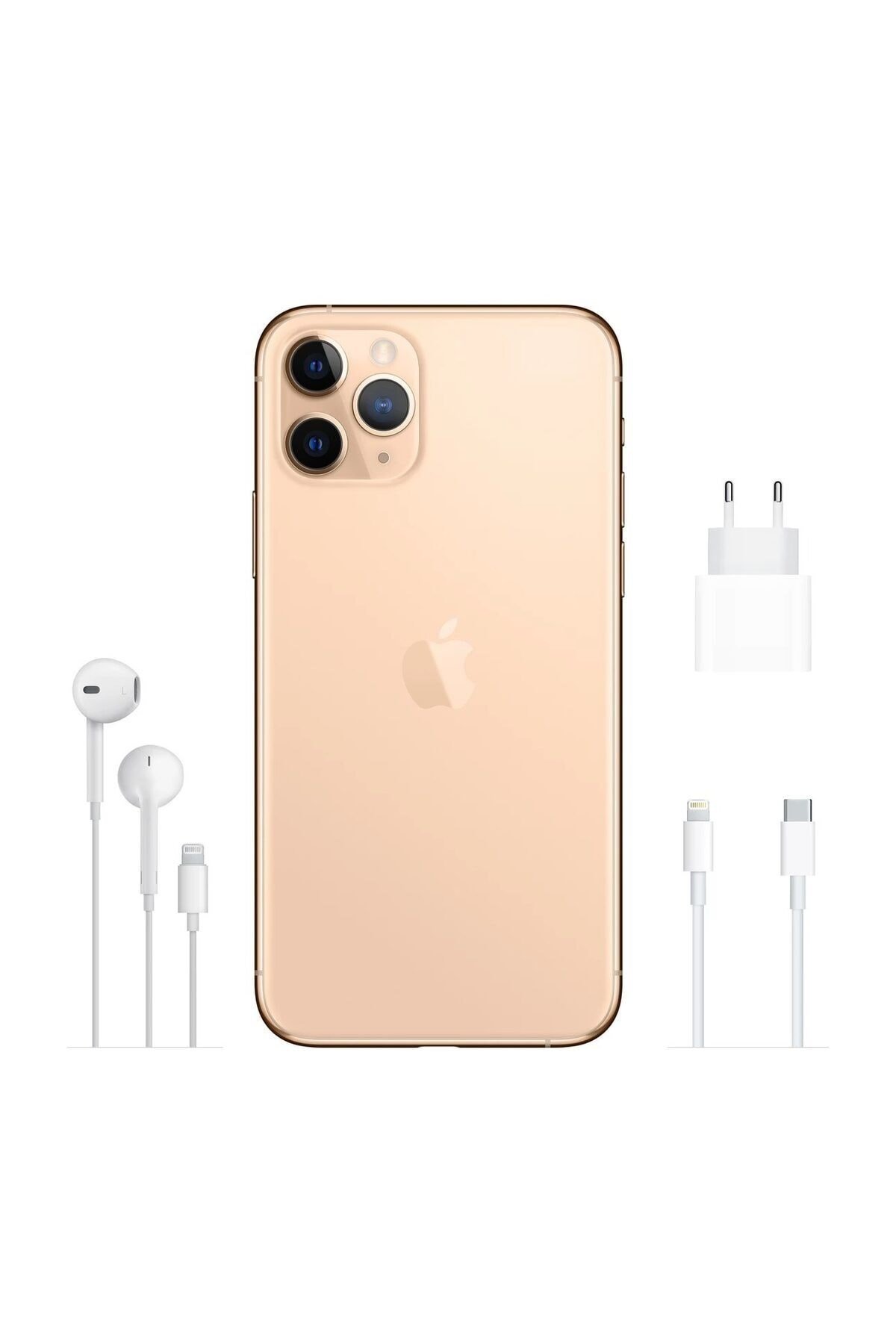 iPhone 11 Pro 512GB Gold Cep Telefonu (Apple Türkiye Garantili) Aksesuarlı Kutu