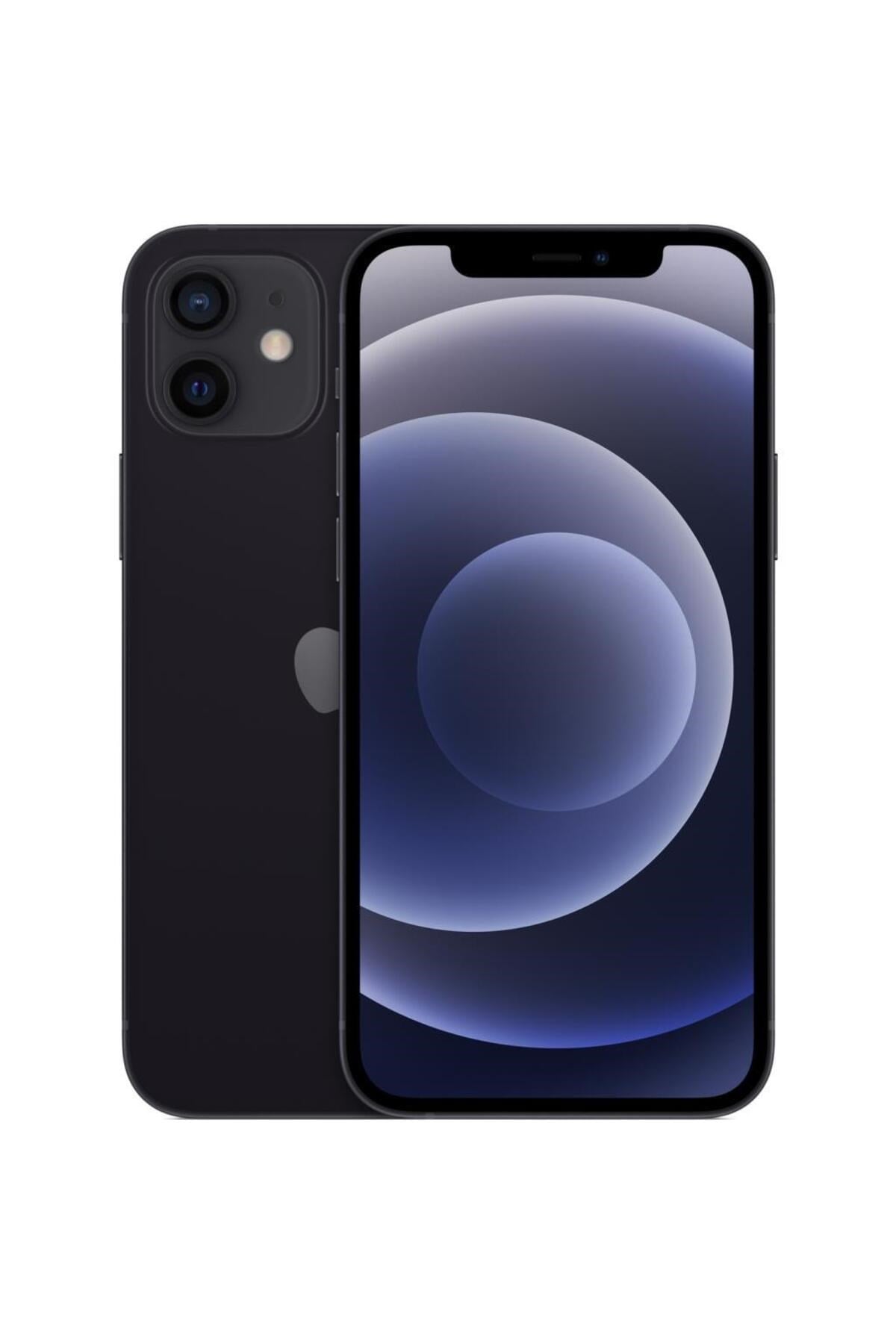iPhone 12 256 GB Siyah Cep Telefonu Aksesuarsız Kutu (Apple Türkiye Garantili)