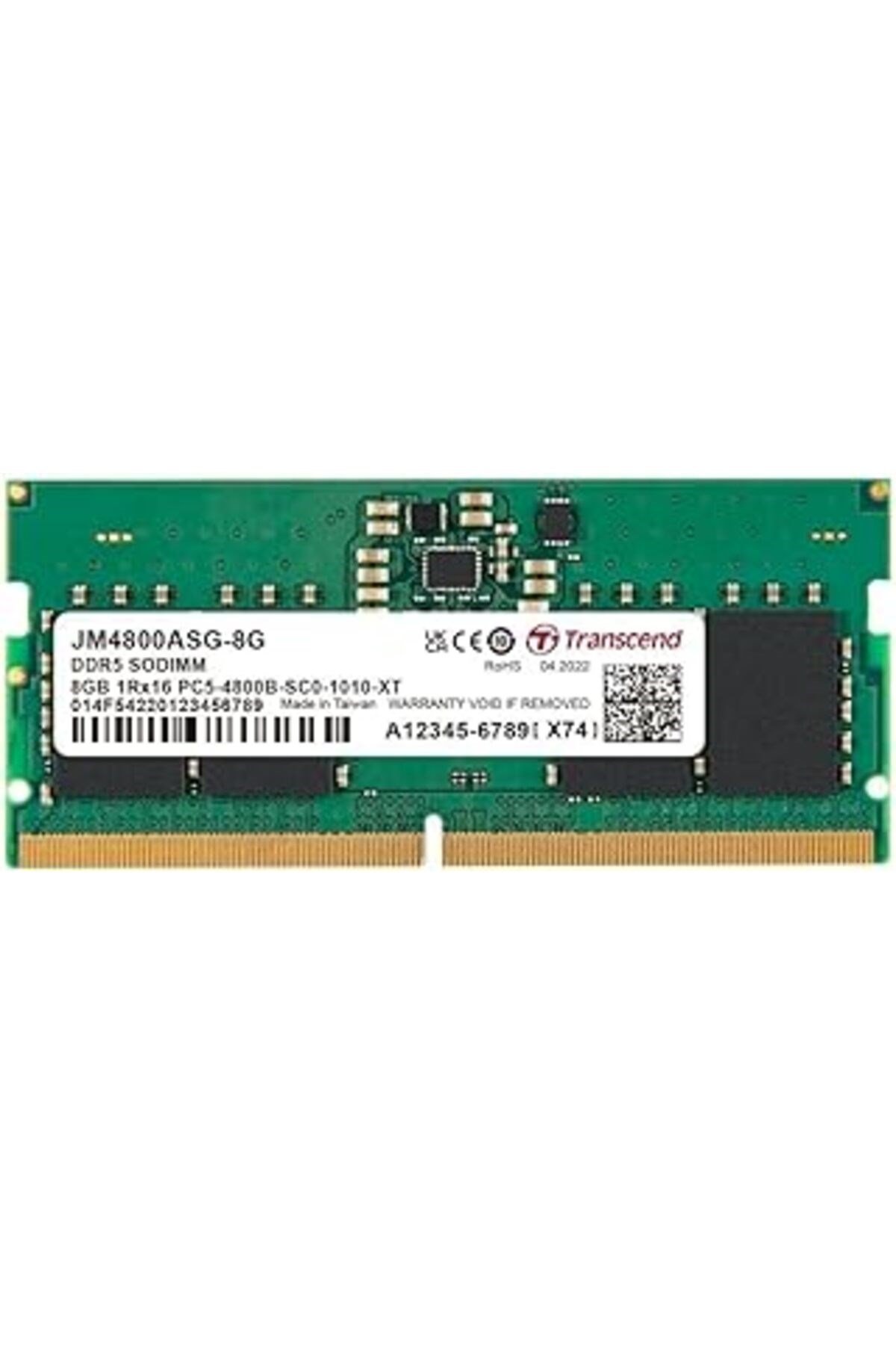 Jm4800asg-8g 8gb Ddr5 4800mhz Cl40 1.1v Notebook Ram