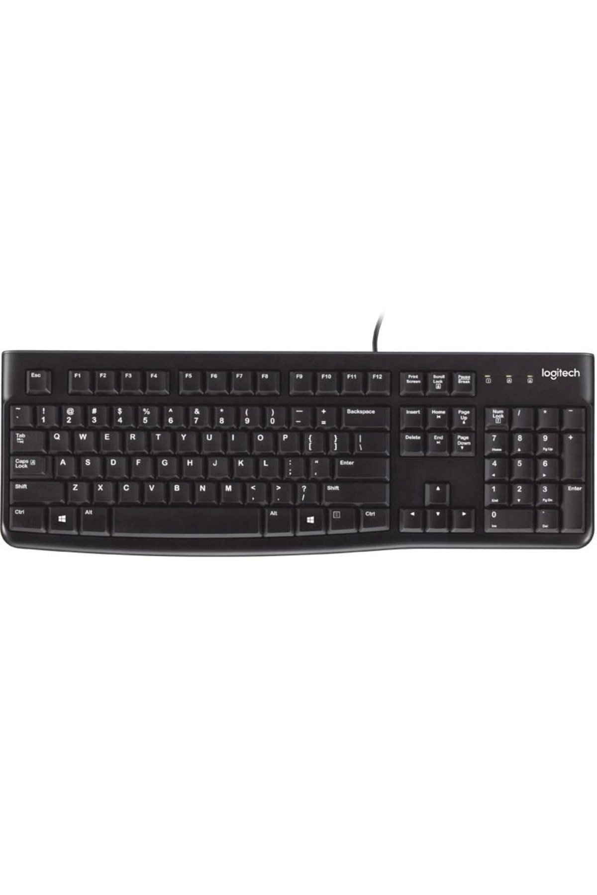 K120 Q Usb Kablolu Klavye Siyah 920-002505