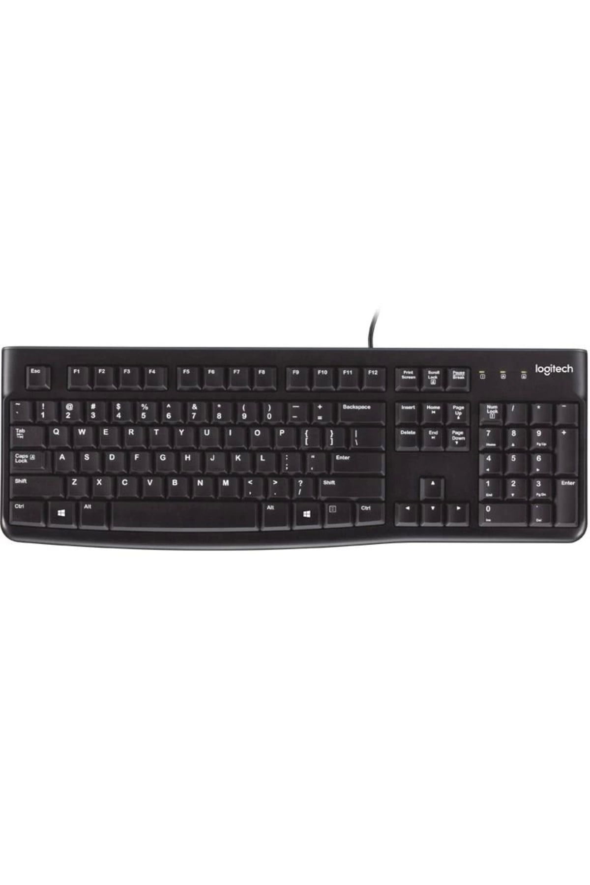 K120 Q Usb Kablolu Klavye Siyah 920-002505