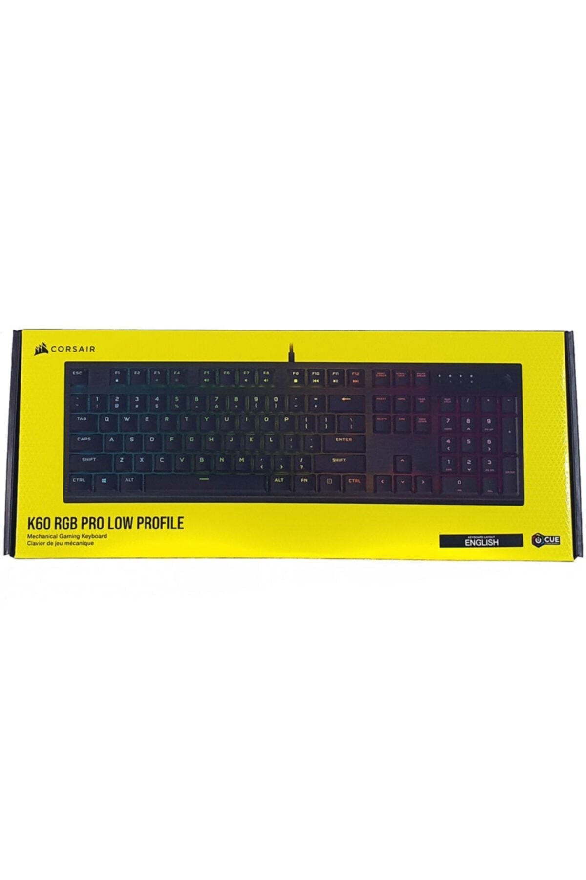 K60 Pro Rgb Low Profile Türkçe Gaming Klavye Ch-910d018-tr