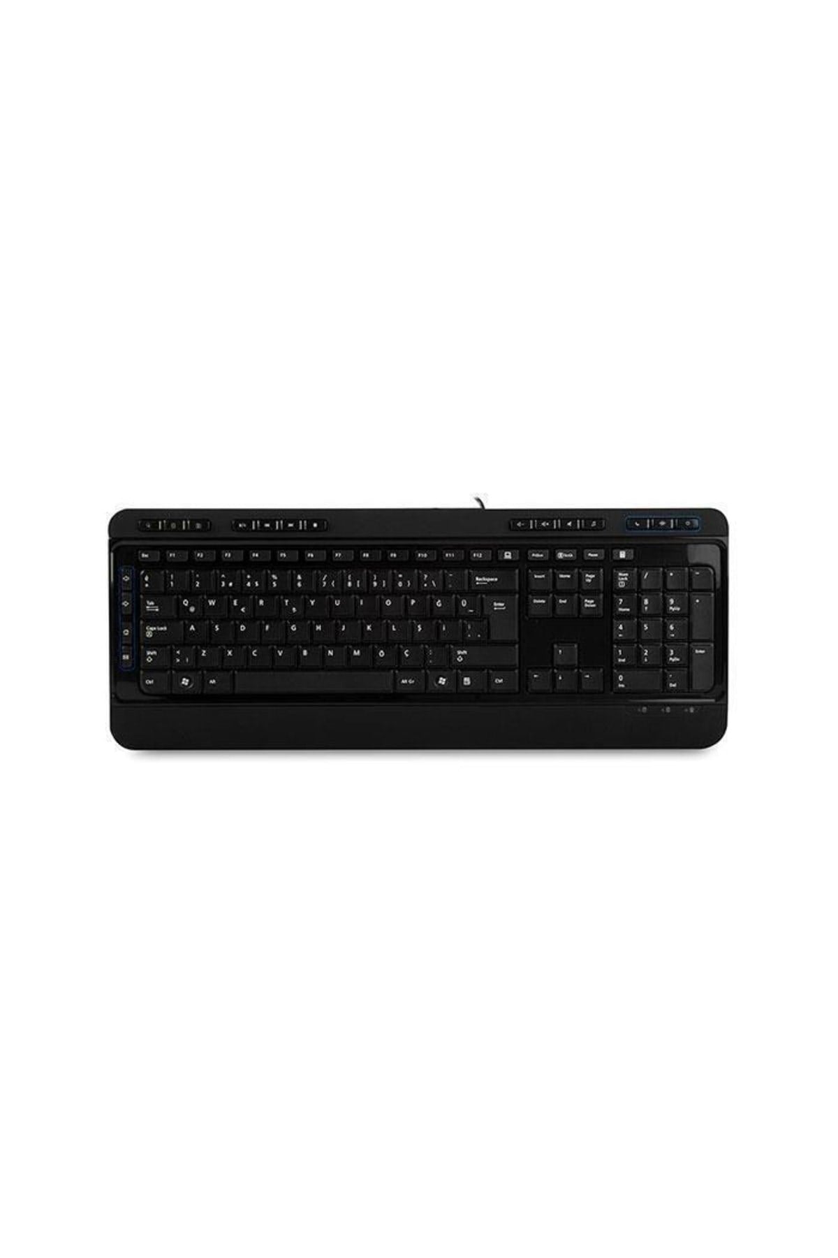 Kb-2900 Q Türkçe Usb Multimedya Su Geçirmez Siyah Klavye