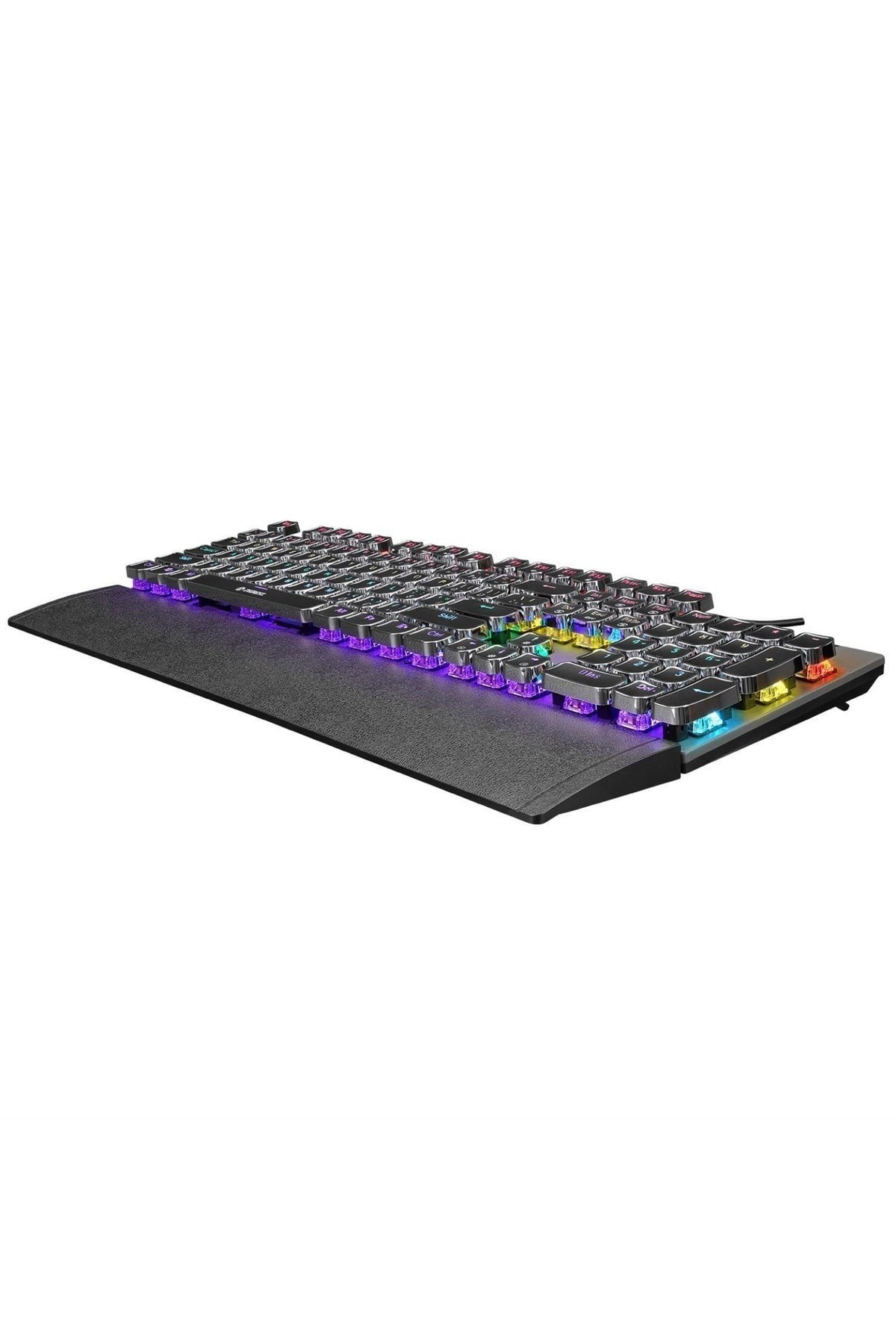 Kb-mk9 Rgb Blue Switch Mekanik Siyah Oyuncu Klavyesi