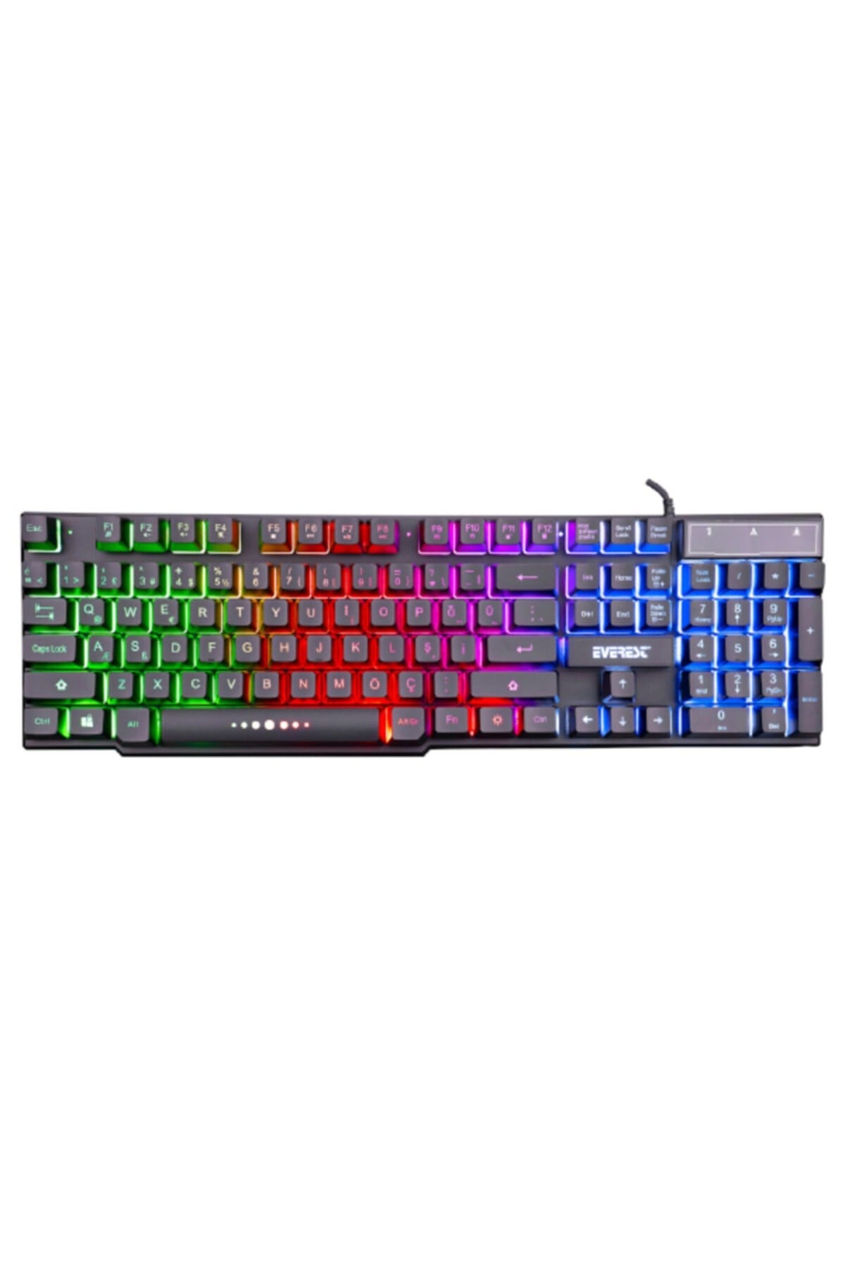 Kb-x88 Blast Usb Aydınlatmalı Q Oyuncu Klavyesi + Rage-x3 Usb 7 Tuşlu Ledli 6400 Dpi Gaming Mouse