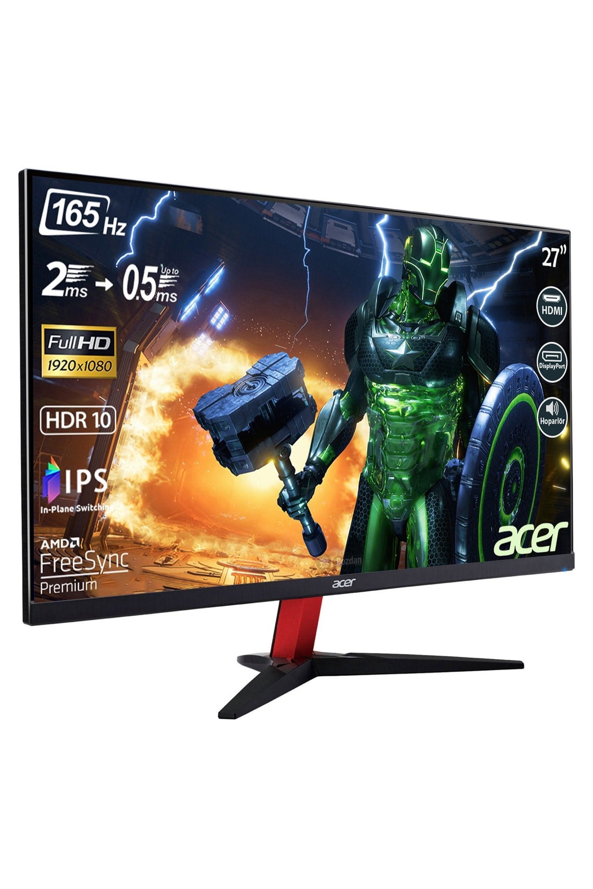 Kg272s Zeroframe 27” 165hz 2ms (2xhdmı+display) Freesync Premium Fhd Ips Monitör Um.hx2ee.s01