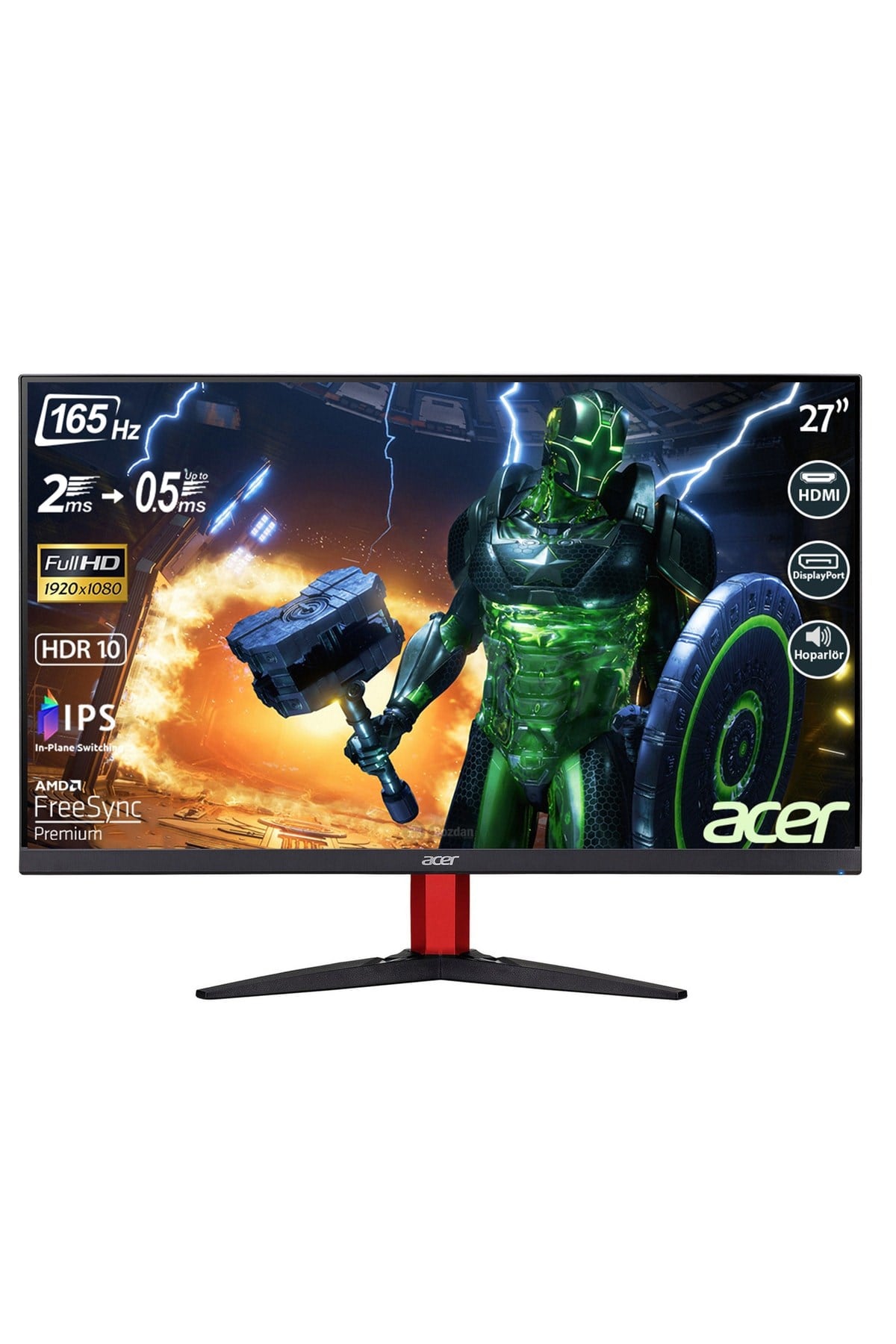 Kg272s Zeroframe 27” 165hz 2ms (2xhdmı+display) Freesync Premium Fhd Ips Monitör Um.hx2ee.s01