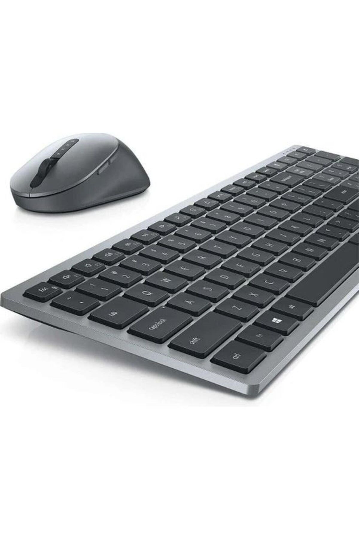 KM7120W Kablosuz Klavye Mouse Set TR-Gri- Siyah 580-AIWJ (5397184289488)